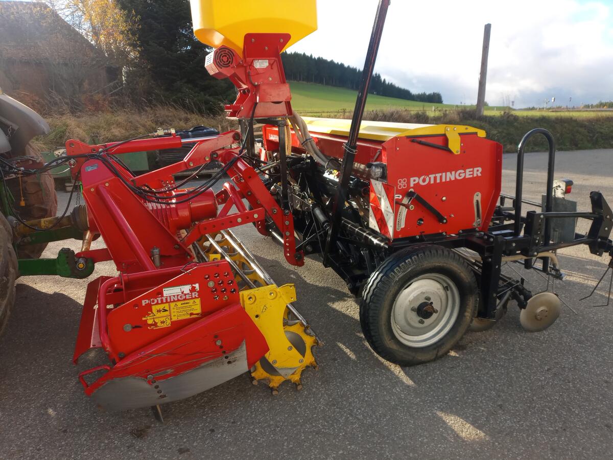 Pöttinger Sähmaschine Vitasem 300 und Kreiselegge Lion 300 1