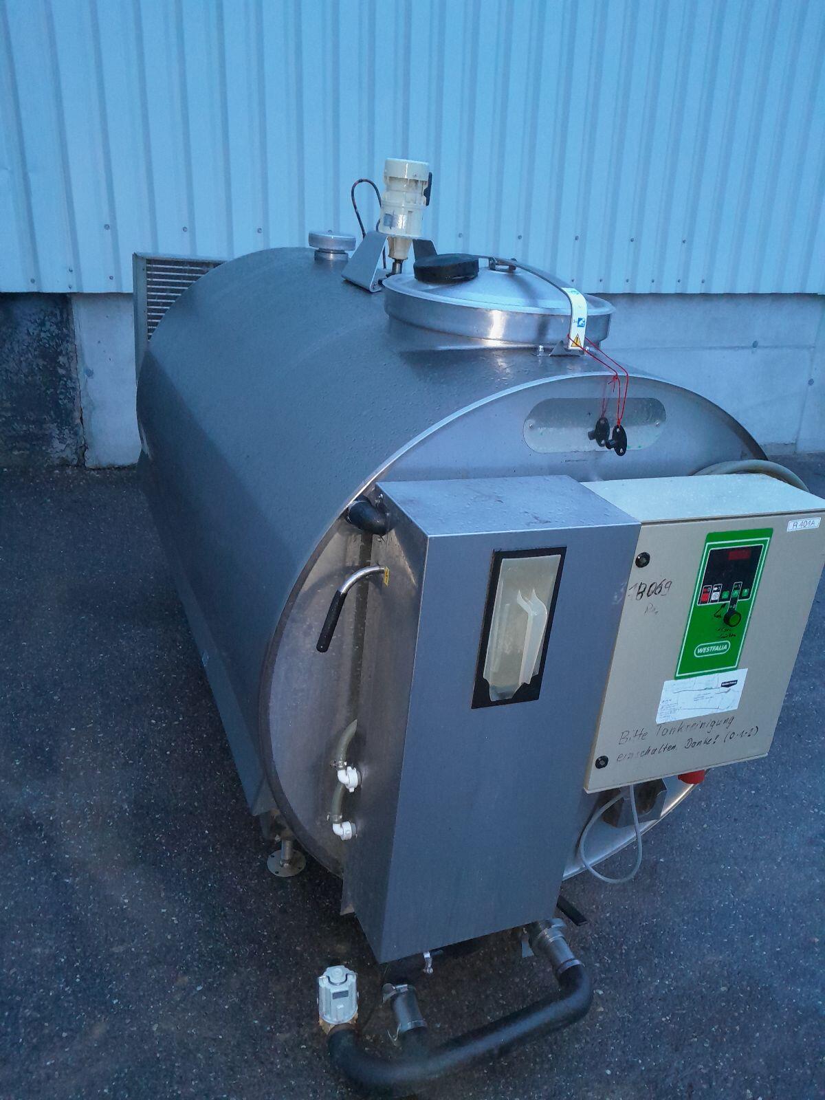 GEA Westfalia Platin Steckerfertig 1.710 l Milchtank 2