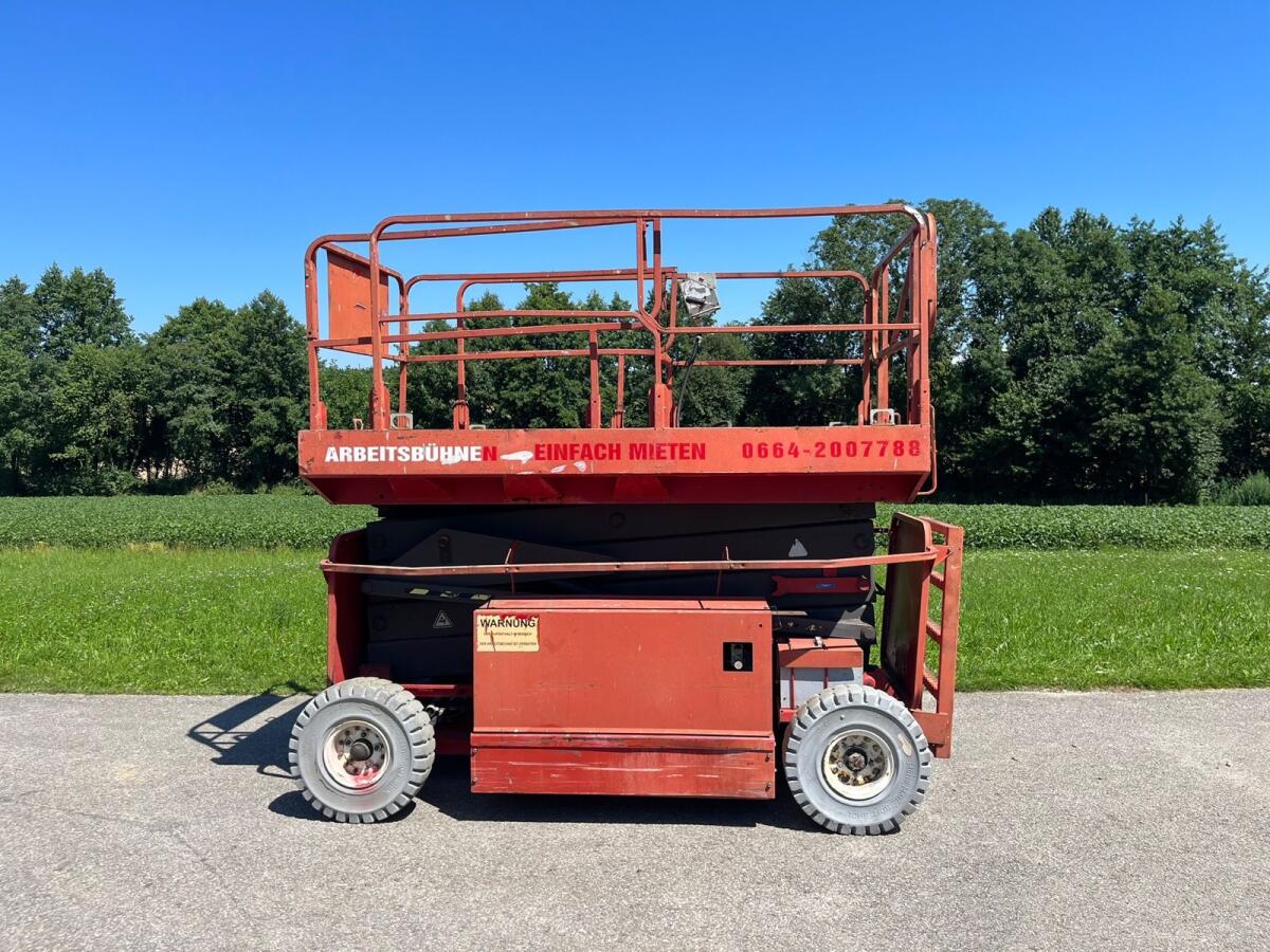 Scherenhebebühne Arbeitsbühne Hunsteiger 2