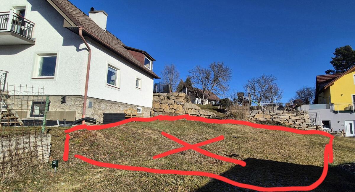 Aushubmaterial zu verschenken 1