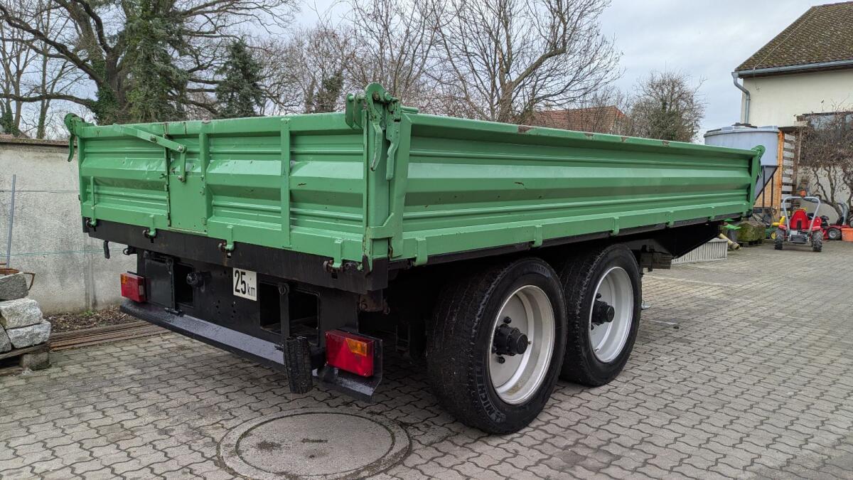 Brantner 3S Kipper Tieflader, Silowände 1