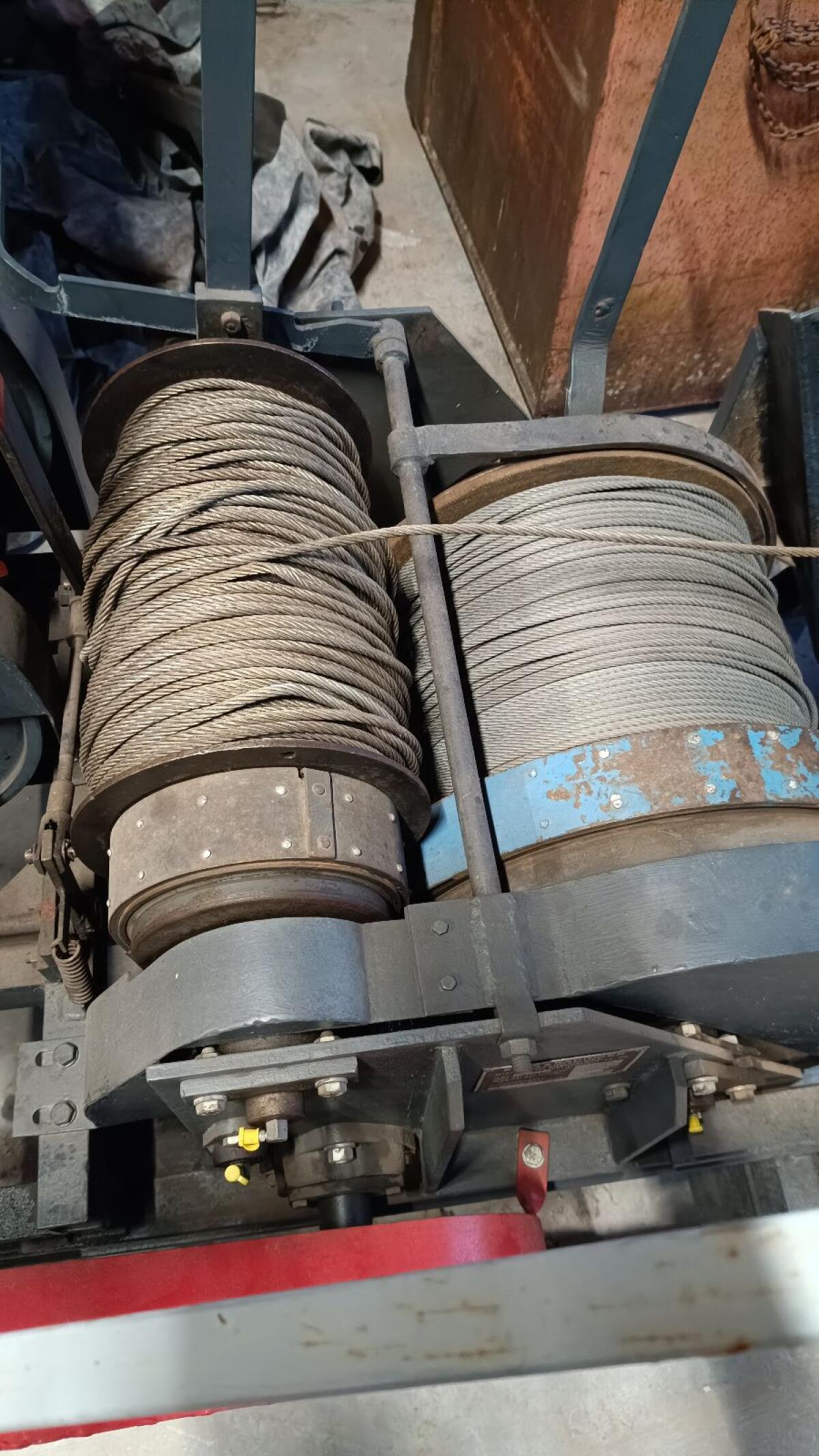 Kleinseilbahn 250 m für Durchforstung 1