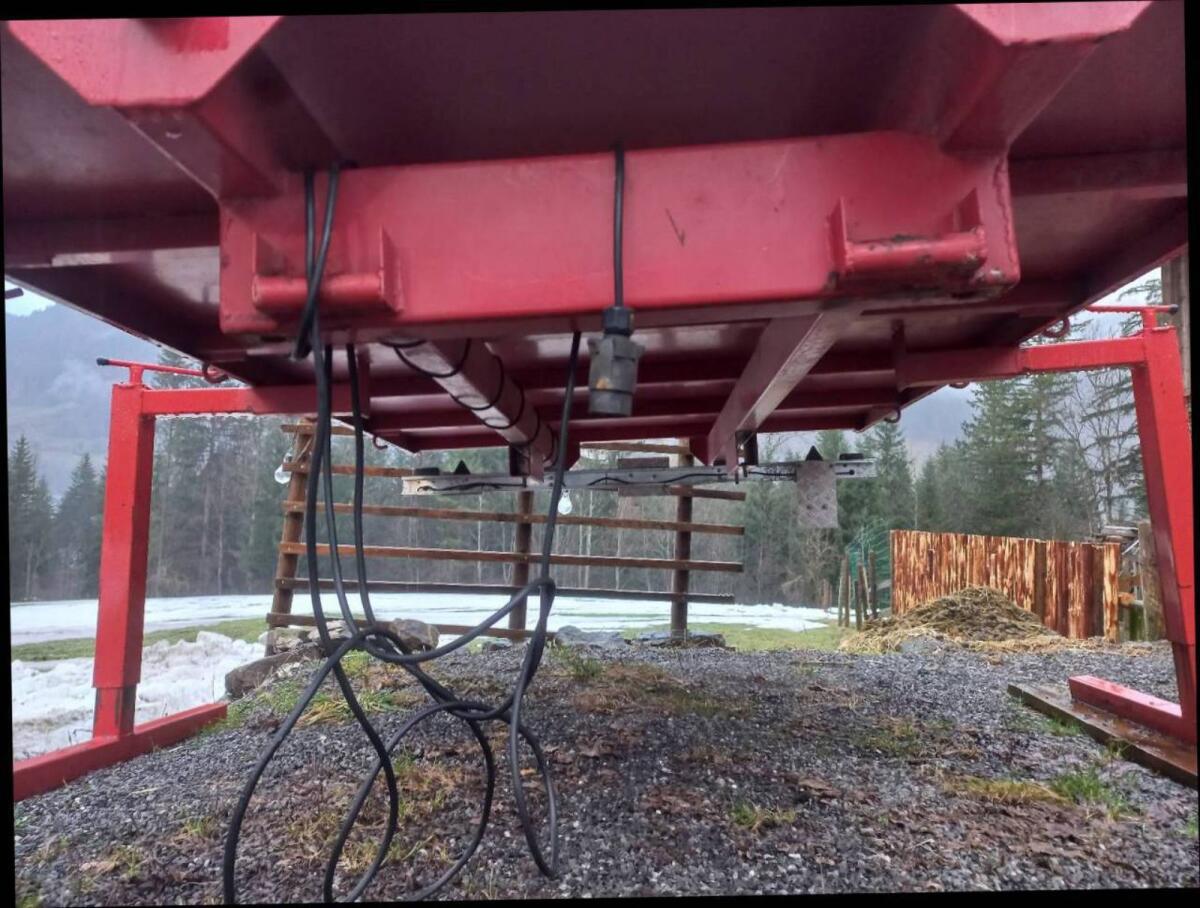 Aufbaubrücke für Aebi Transporter 3