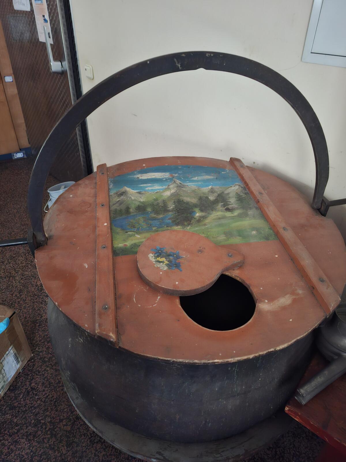 Historischer Kupferkessel "Berner Birne" 1