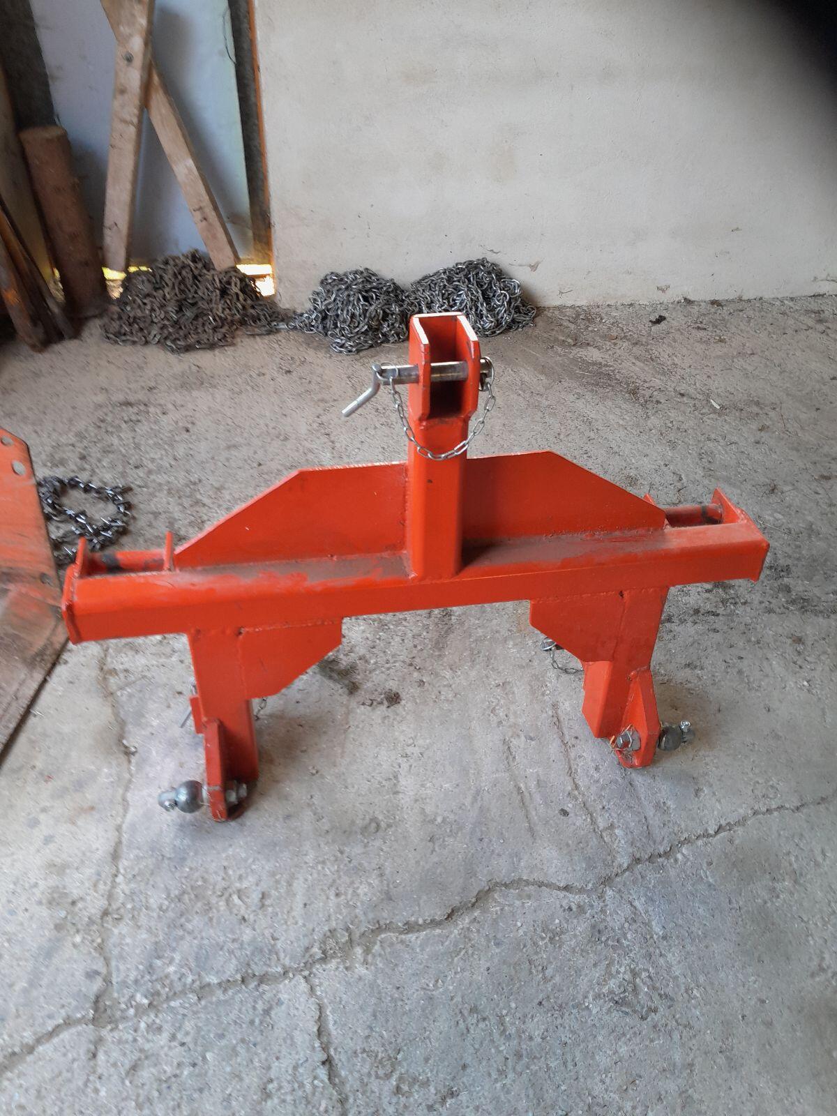 Adapter Dreipunkt auf Euro Aufnahme. 2