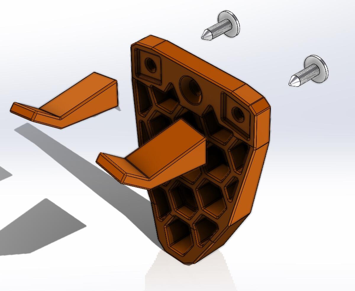 Wandhalterung Protos Helm 2