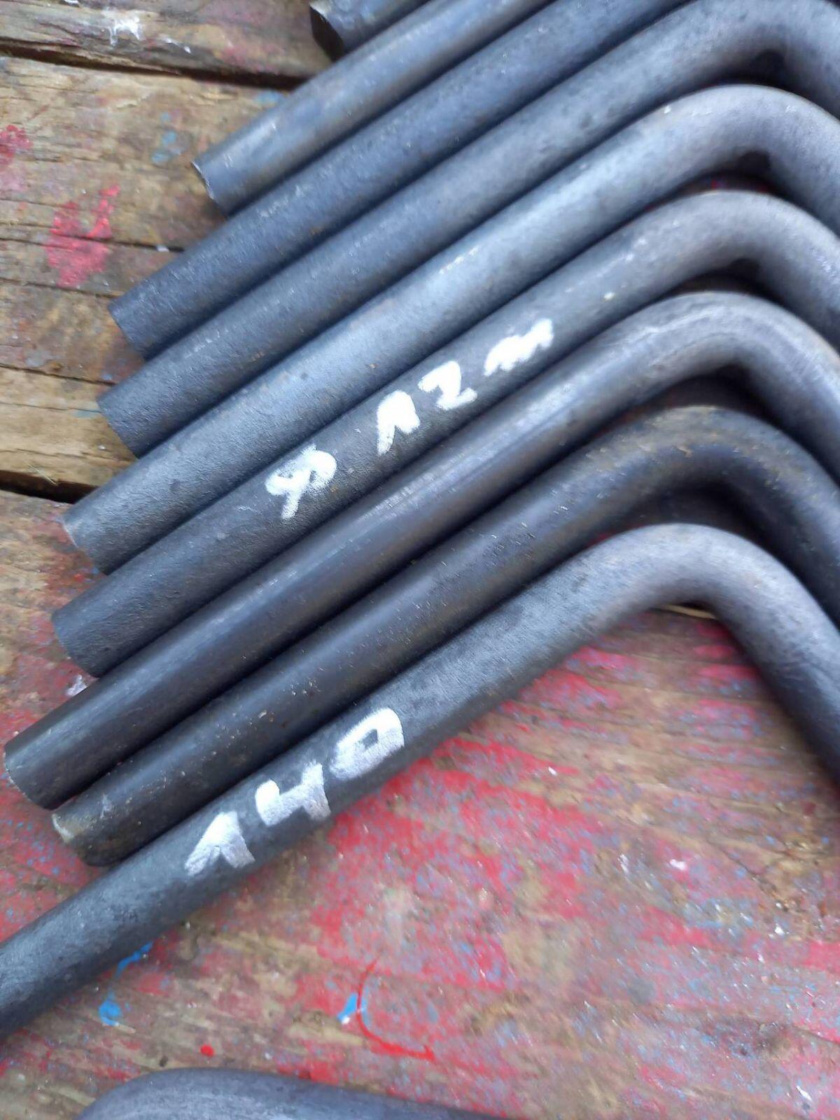 12 mm Rundeisen Winkel und 3 Griffe 2