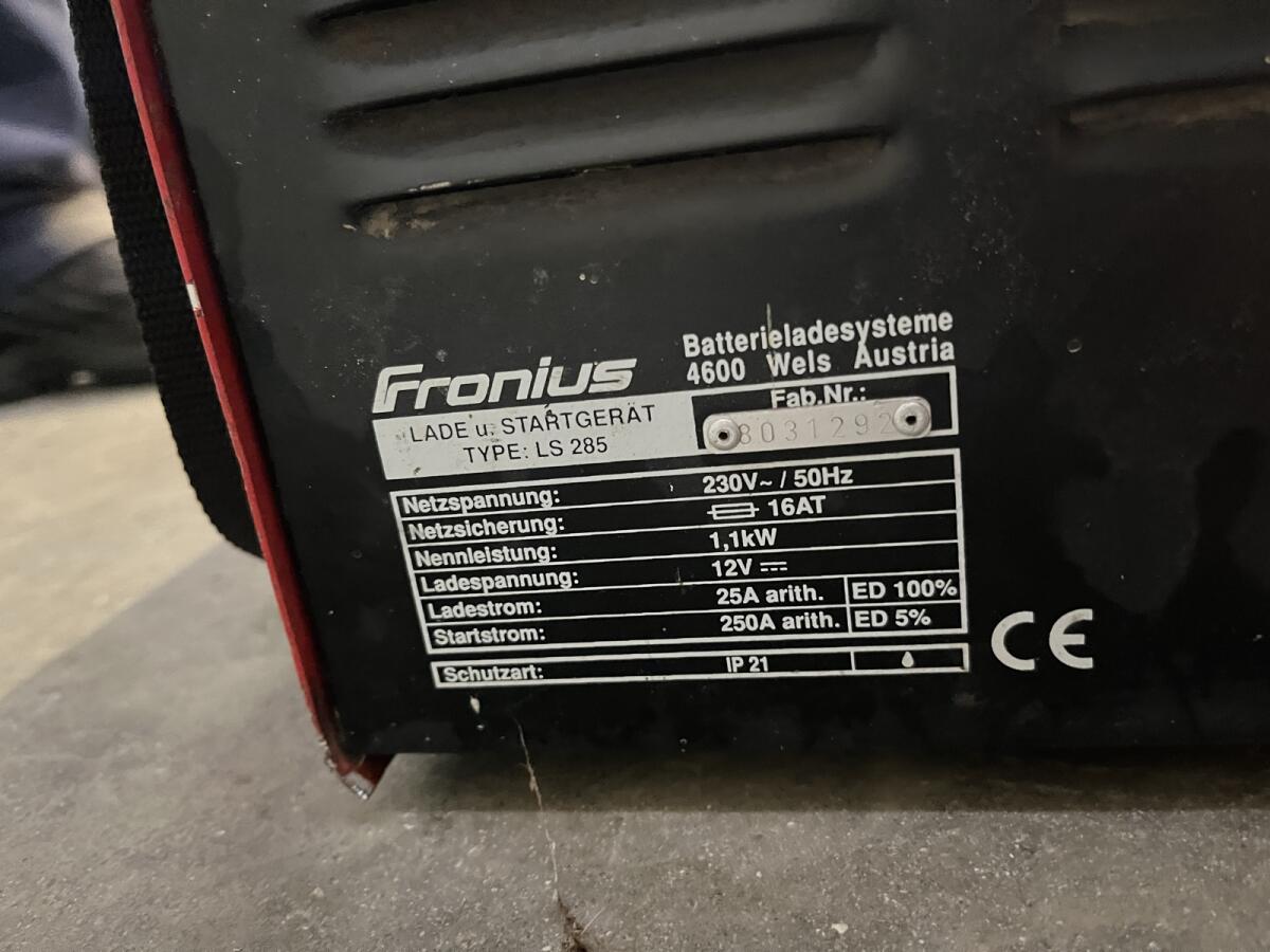 Fronius Lade- und Startautomat LS 285 3