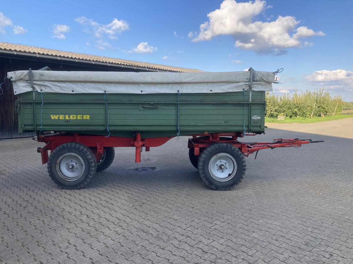 Anhänger Welger DK 120-2 2