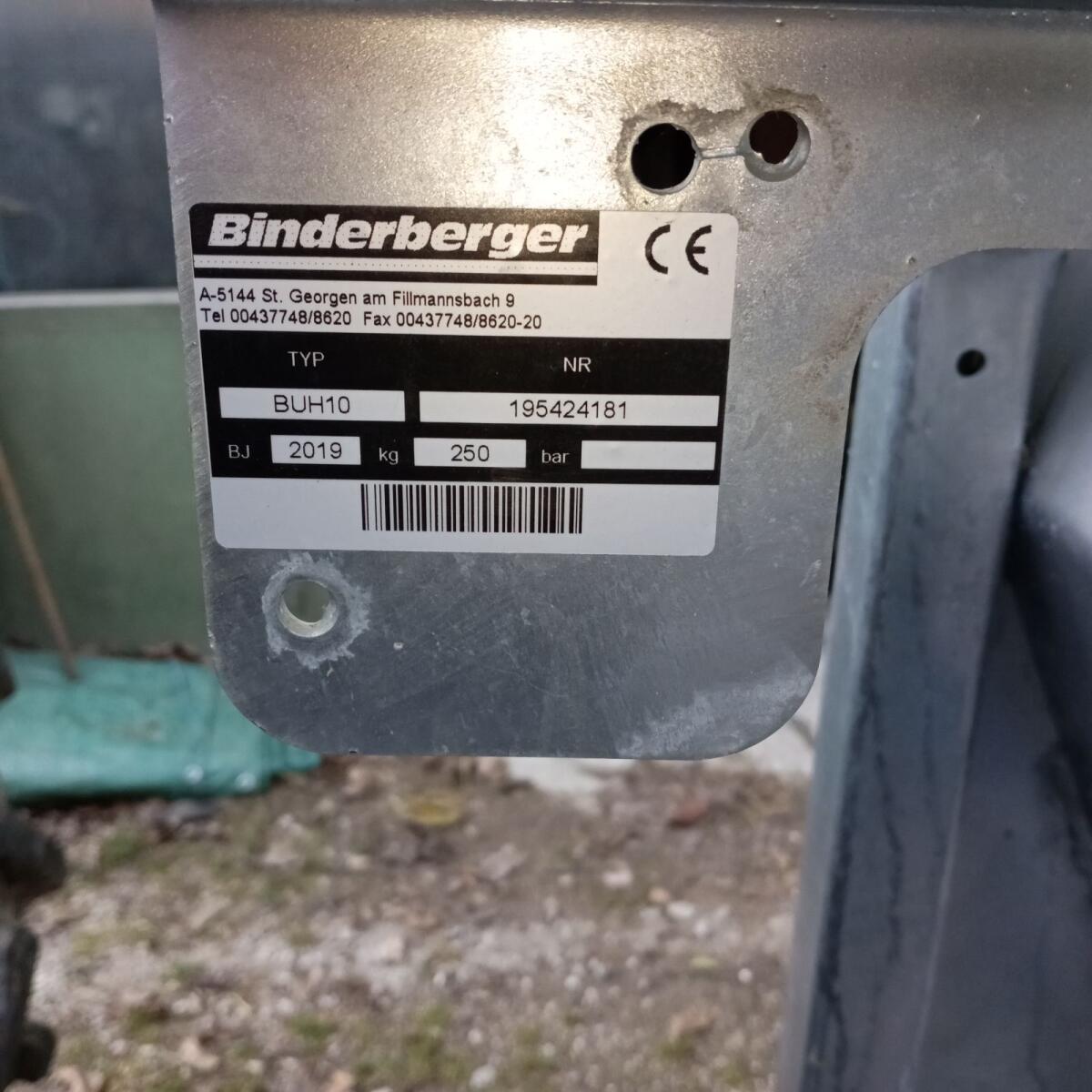 Verkaufe Bündel Gerät Binderberger BUH10 3