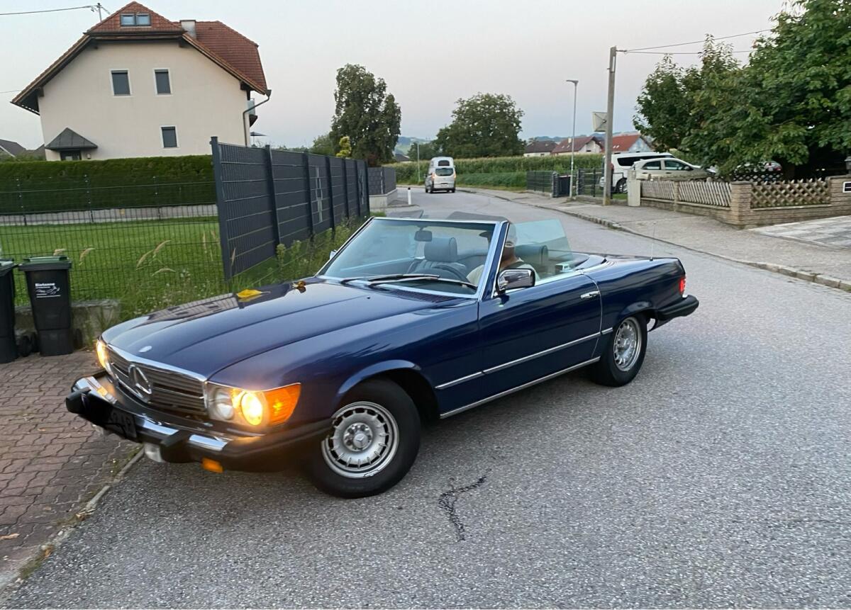 Cabrio SL 380 W107 Mercedes 1
