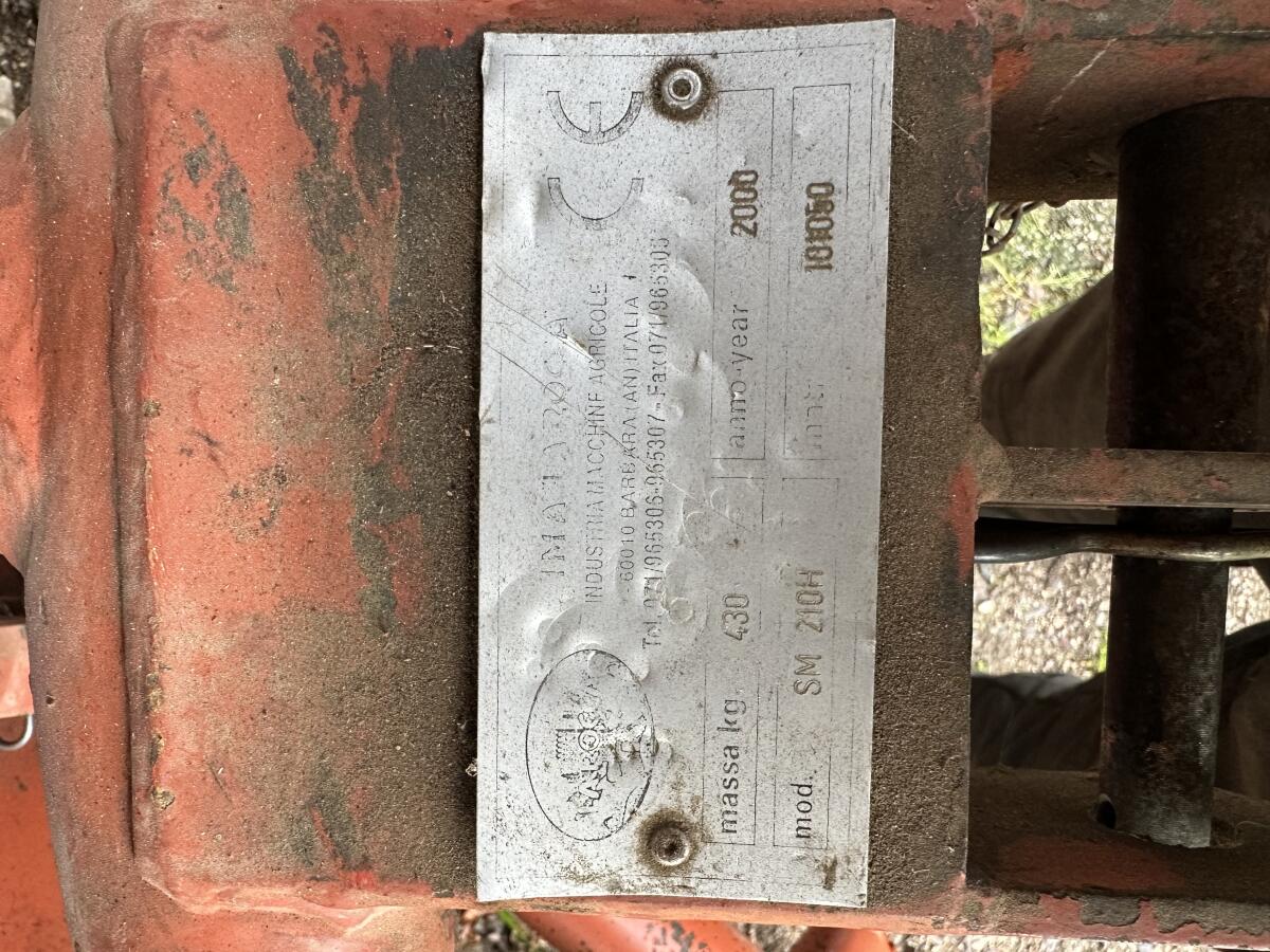 Heckmähwerk SM 210H 2