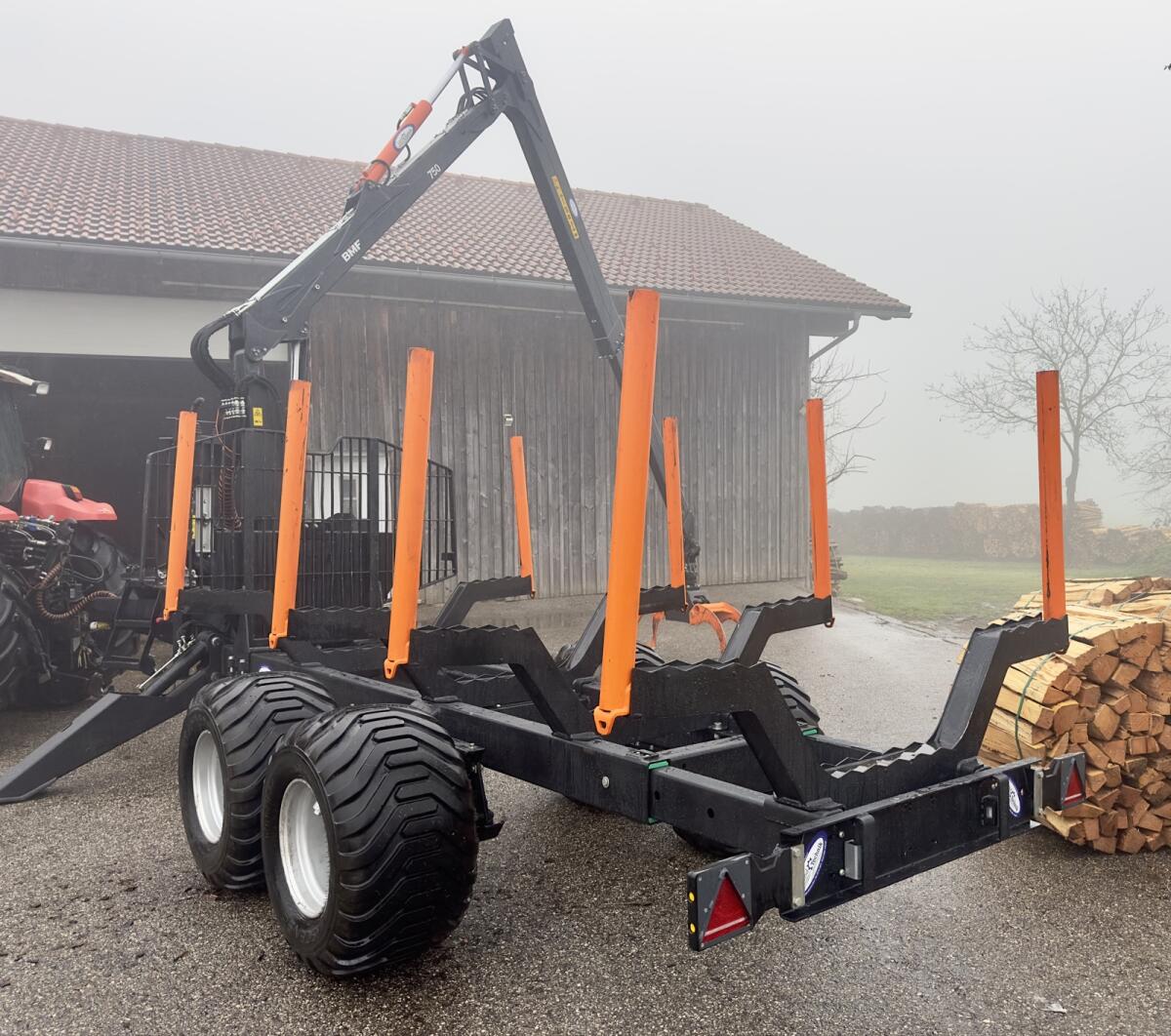 BMF 10T2 Pro 750 Rückewagen 1