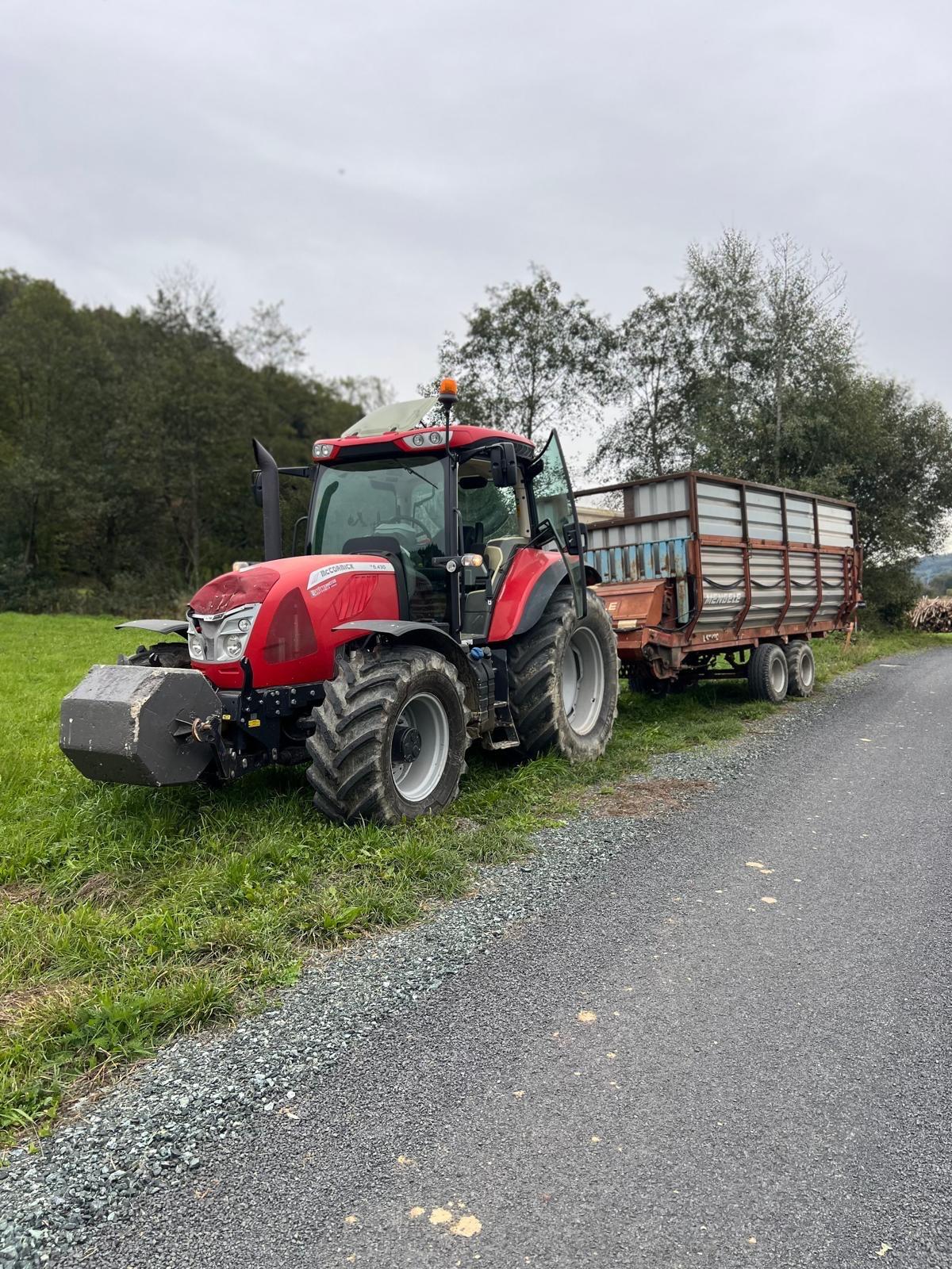 Transport von Hackgut 2