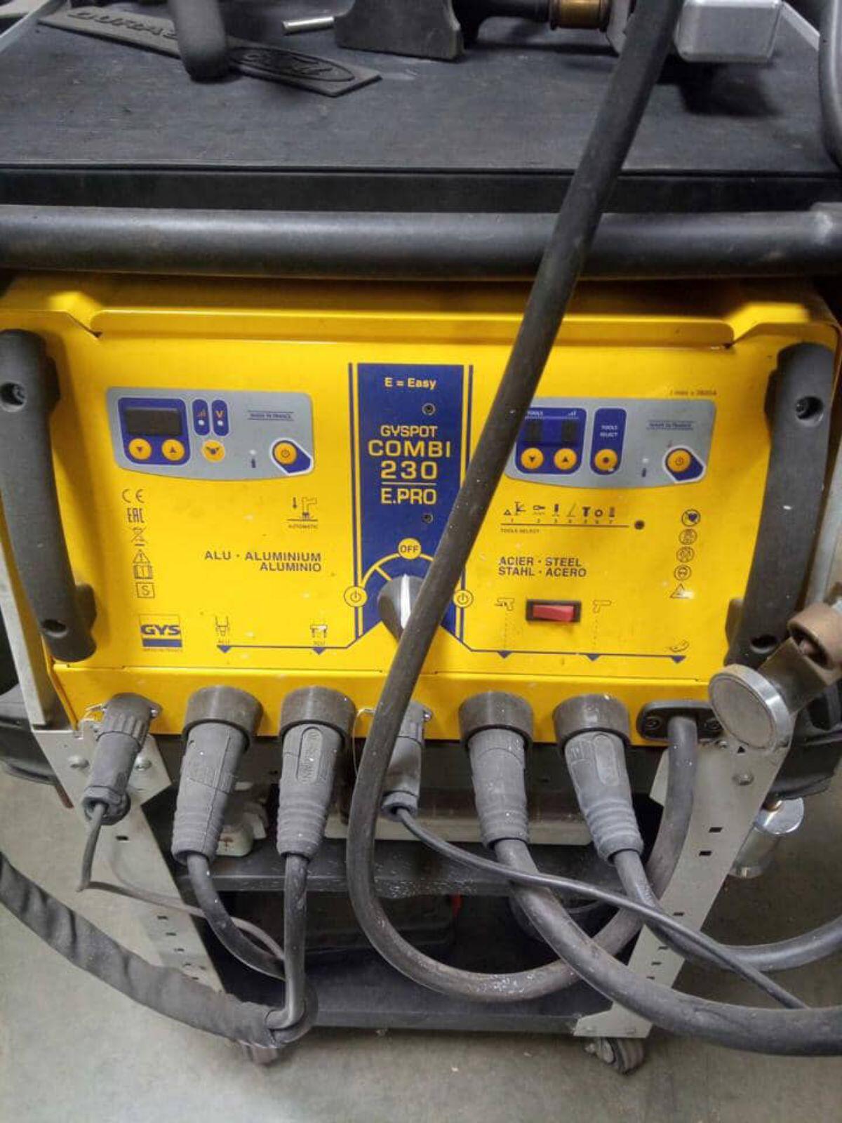 GYS Profispotter Combi 230 E.Pro für Karosserie - Alu & Blech 3