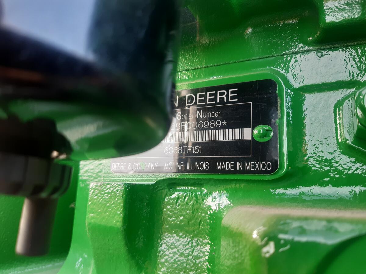 John Deere 6-Zylinder PowerTech Motor - 6068TF151 3