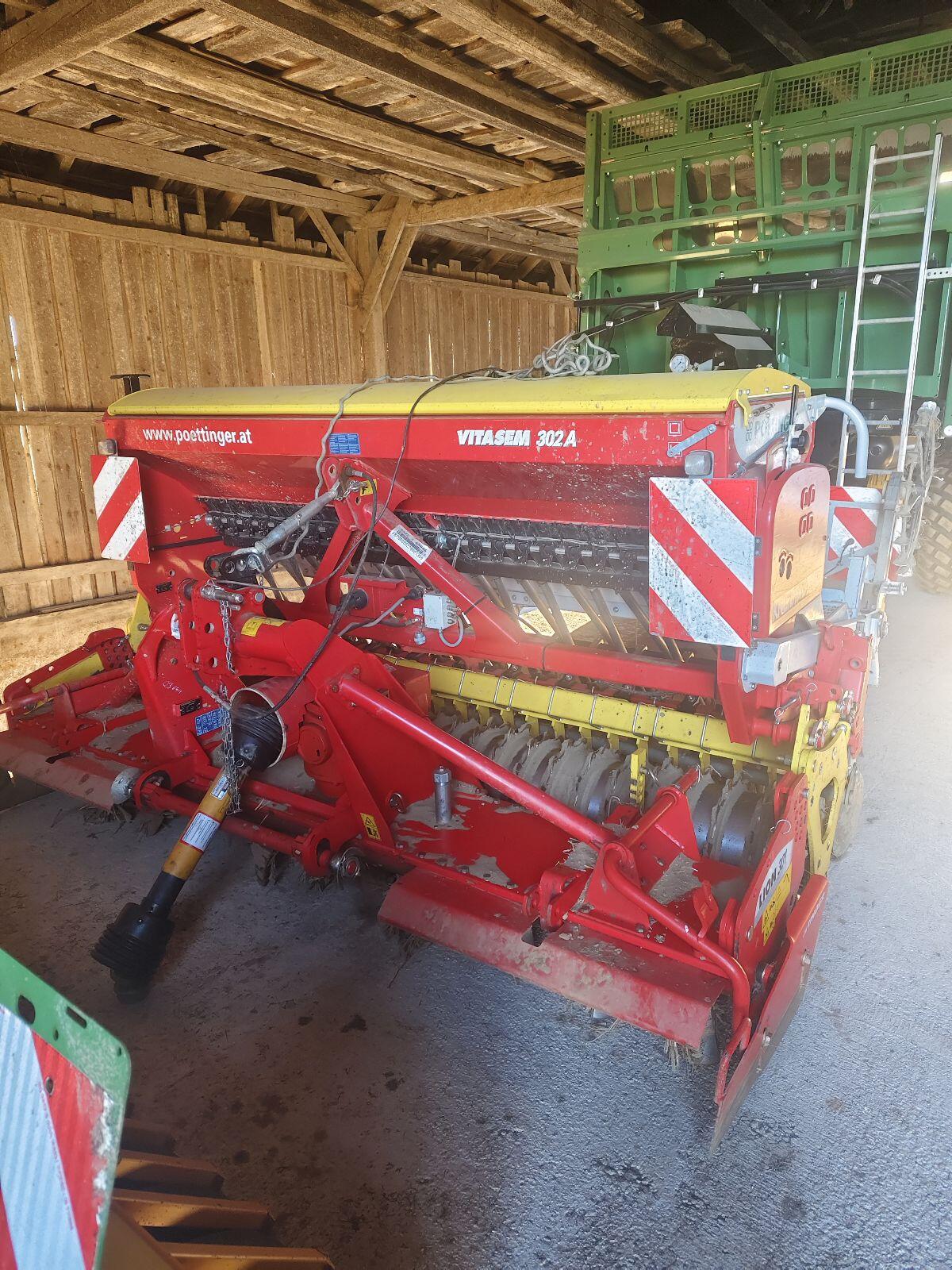 Saatkombi Pöttinger Vitasem 302A und Lion 301 1