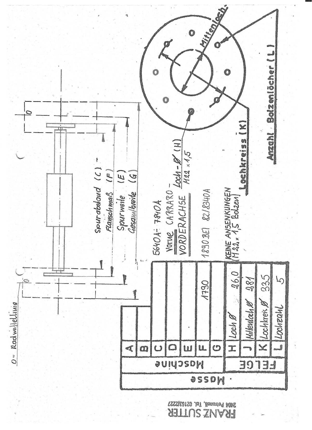 Felgen Ford W10x32 3