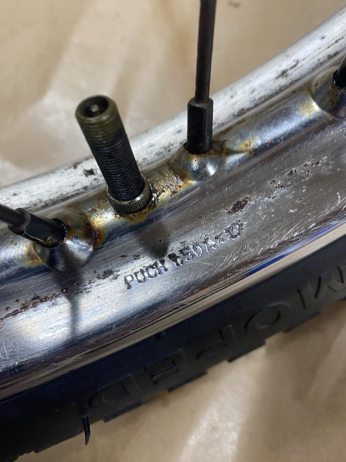 Puch M 50 Felge - Vordere Felge - 17 Zoll Original Puch 3