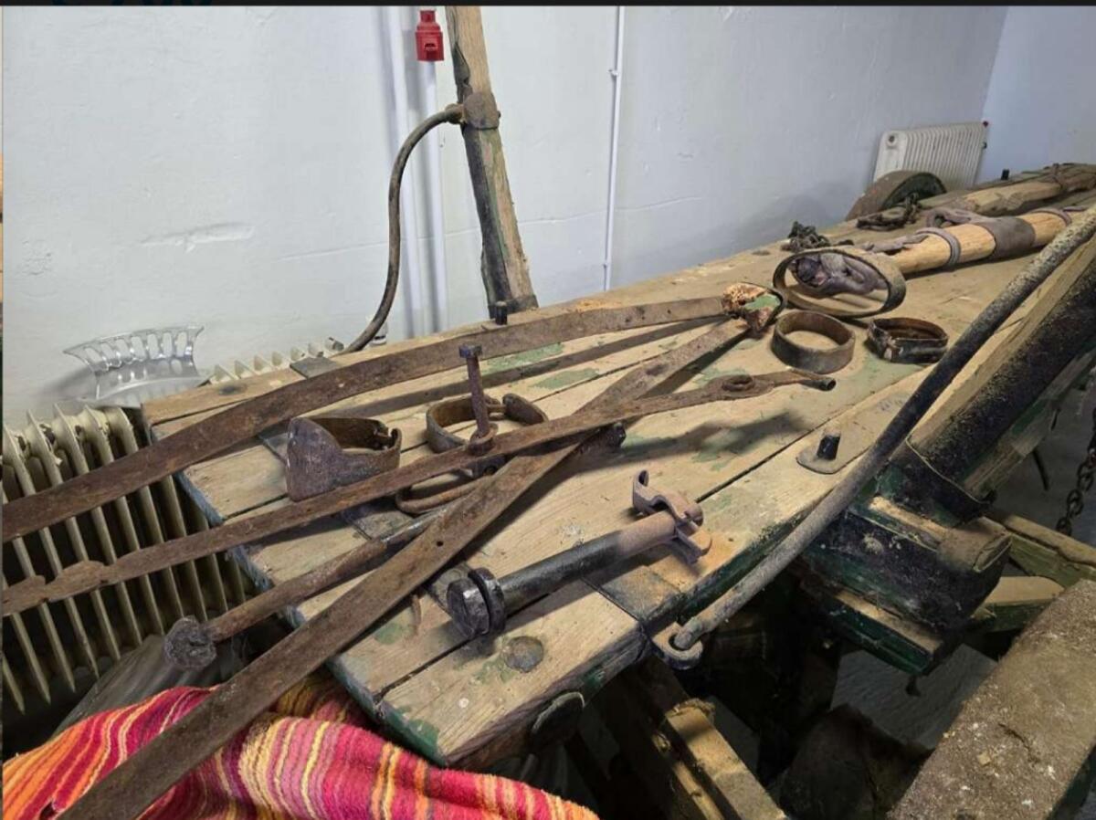 Original Gösser Pferdewagen 2