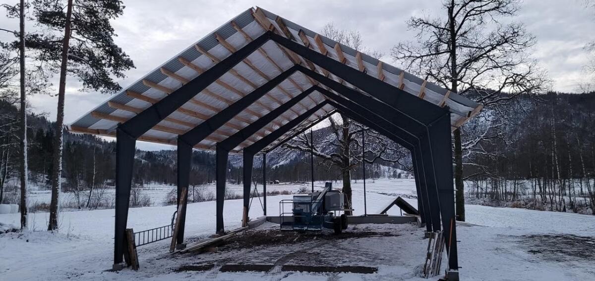 Agrarhalle 16x10 m 2