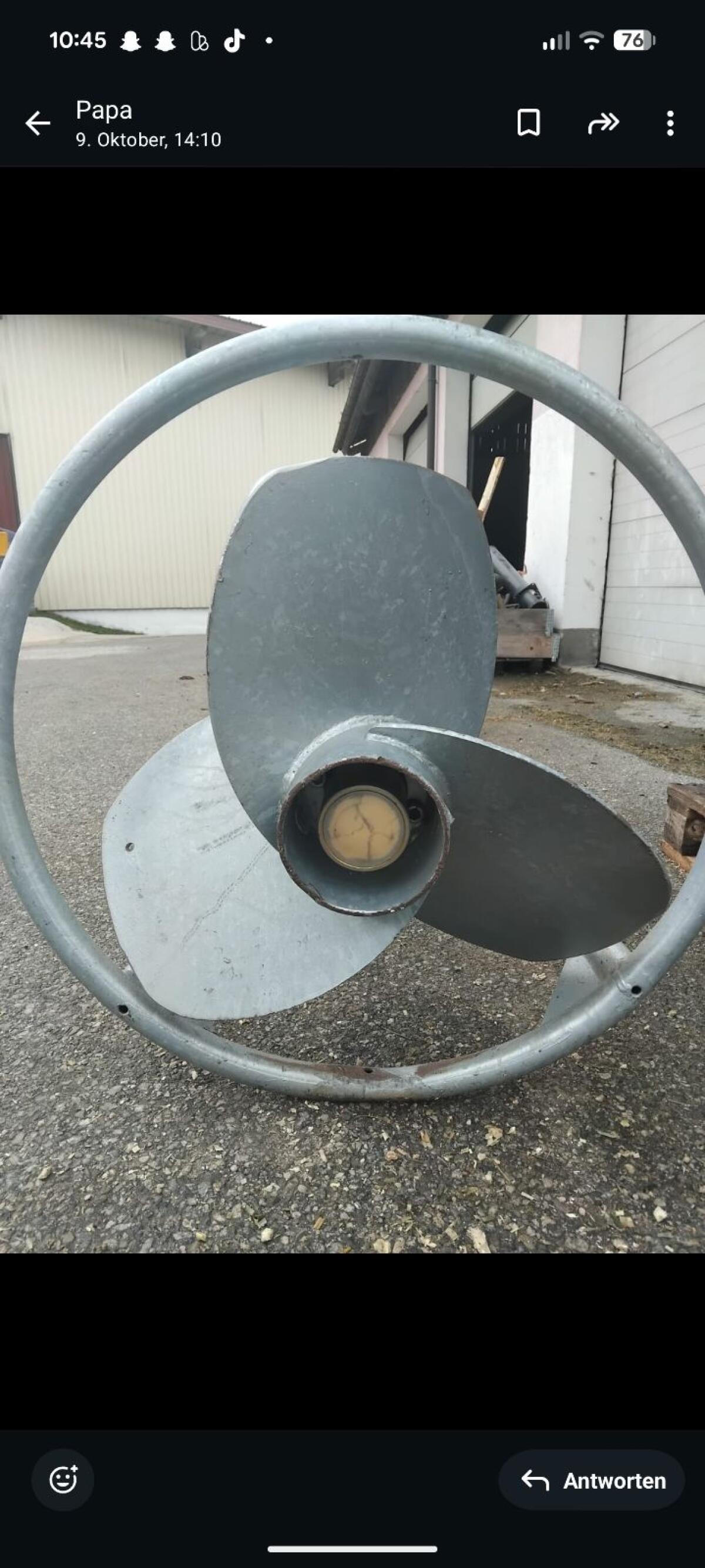 Kirchner Güllemixer 5 m Neuwertig 2