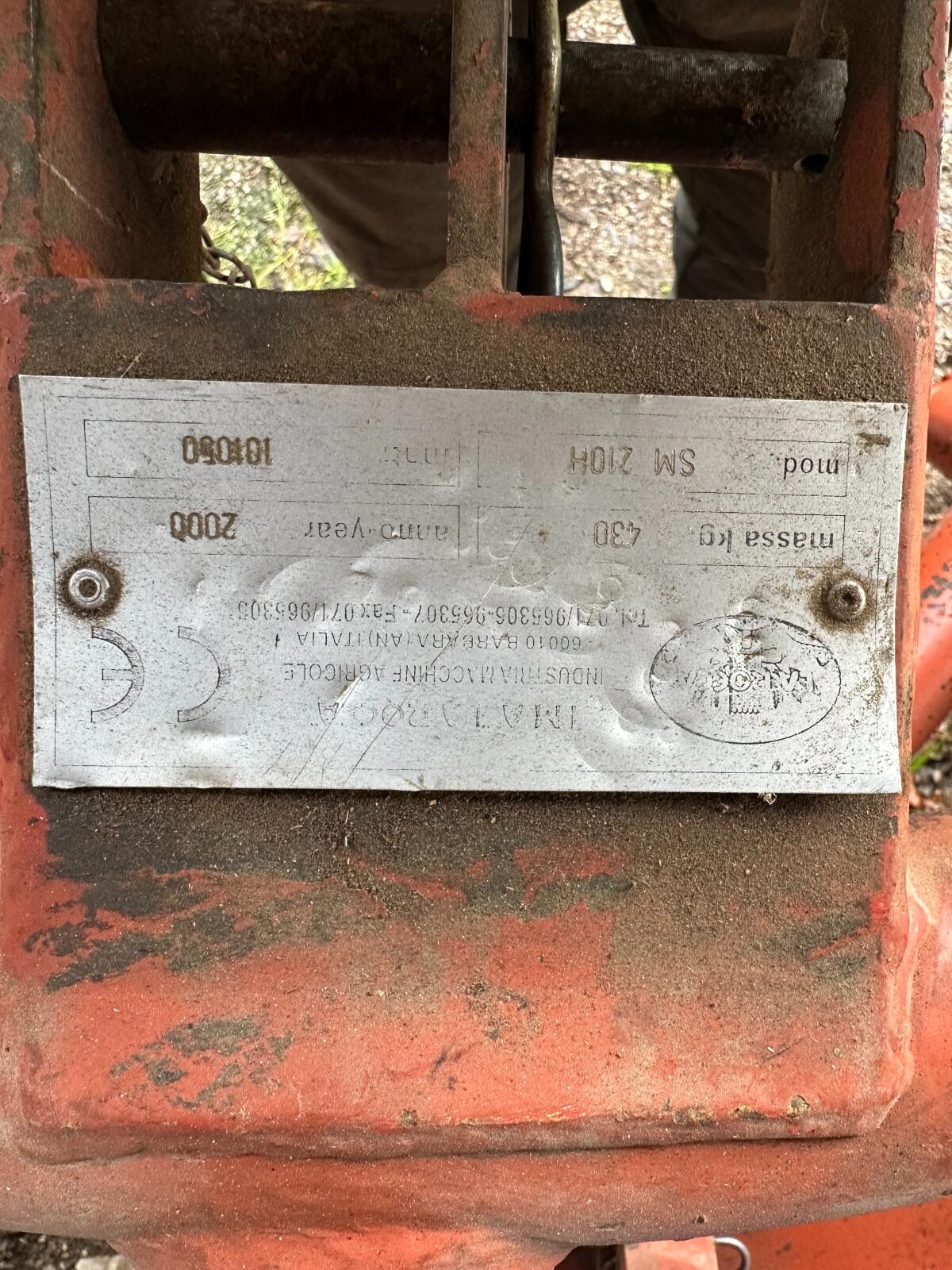 Heckmähwerk SM 210H 3