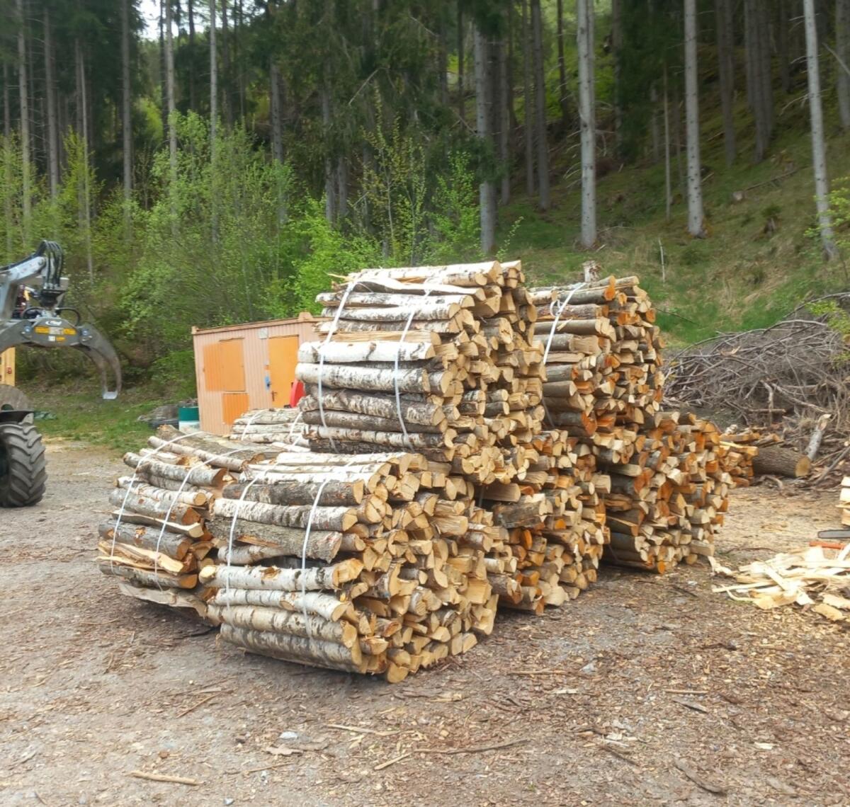 Laubholz-Bündel, Fichte-Bündel, Brennholz 1