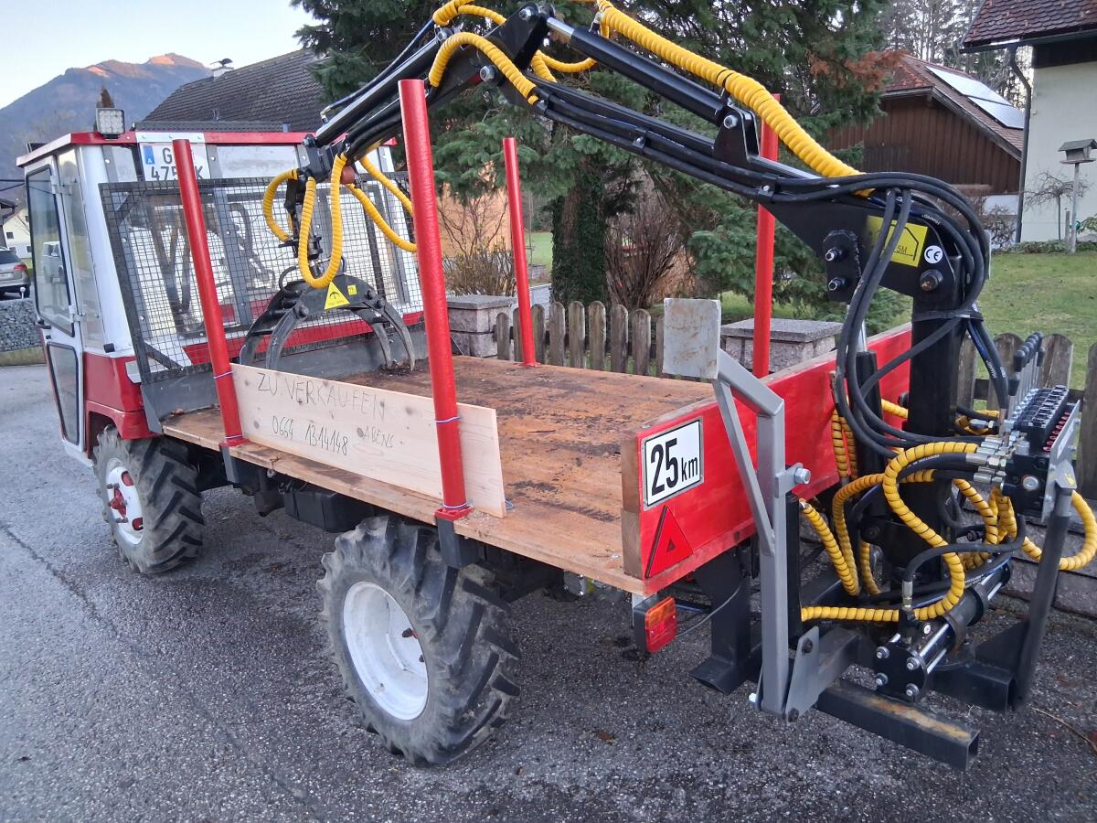 Lindner 3500S mit Kranaufbau 2