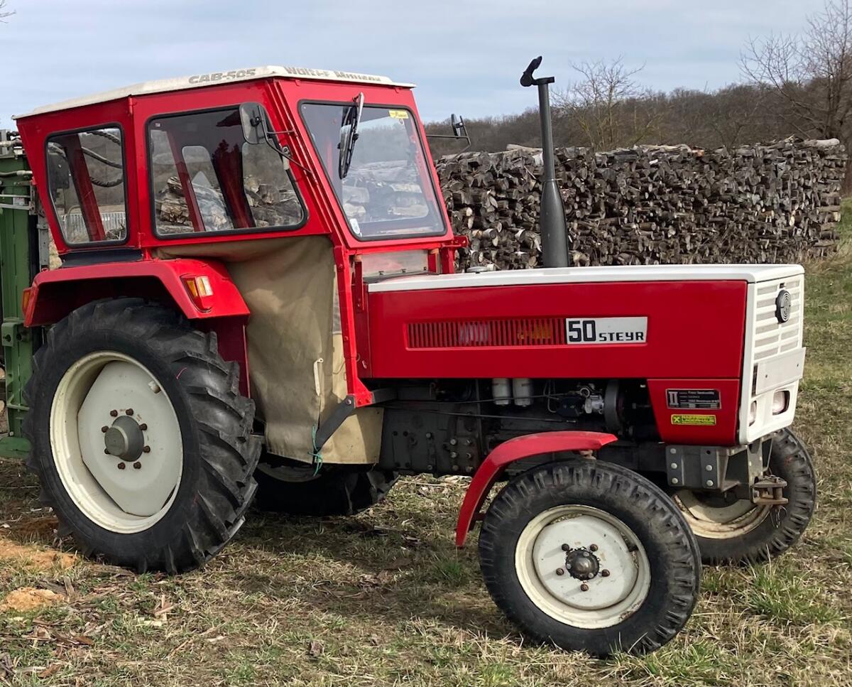 Steyr Plus 50 mit nur 2.210 Bstd. 2