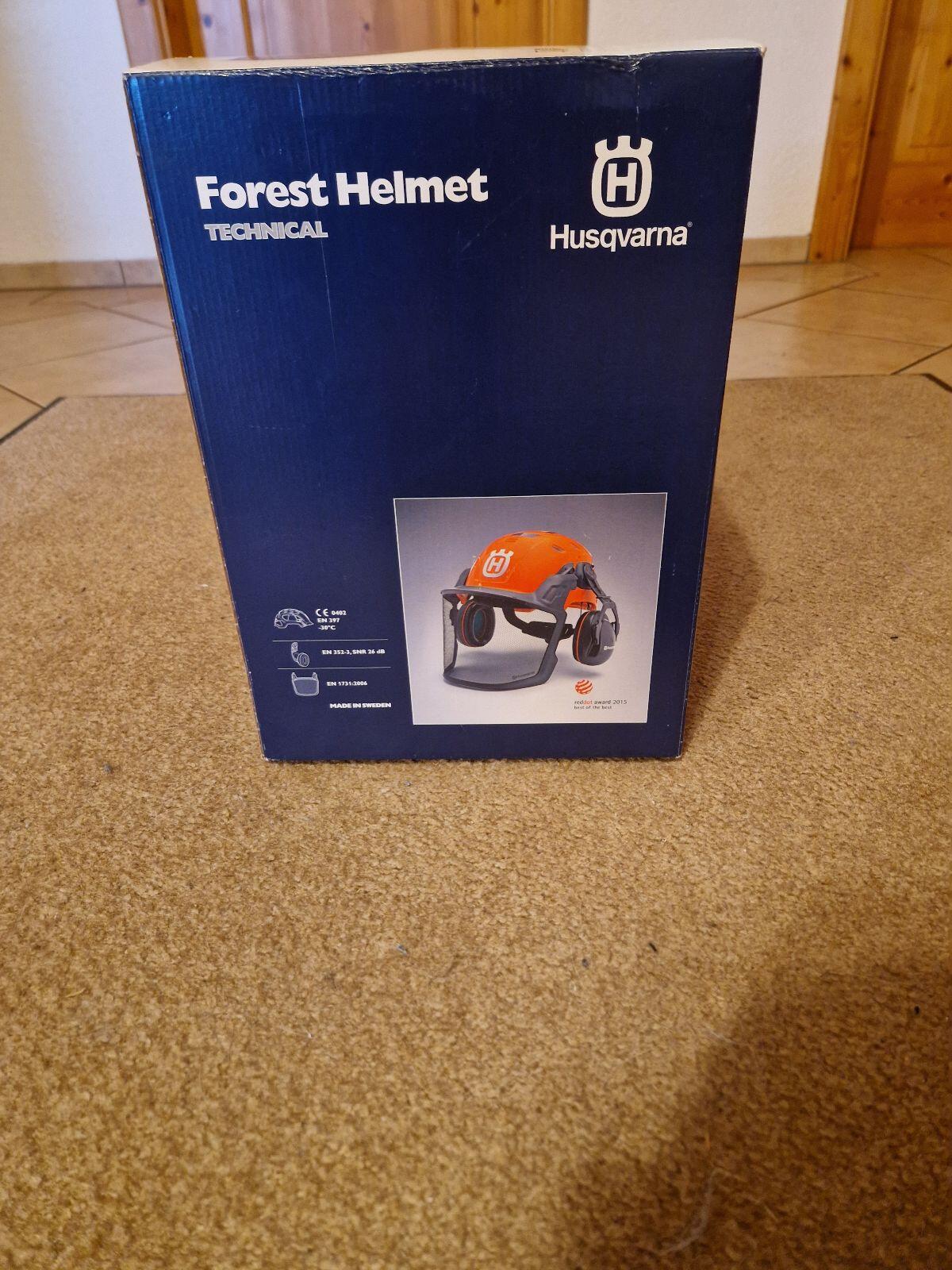 Verkaufe Husqvarna Forst Helm 2