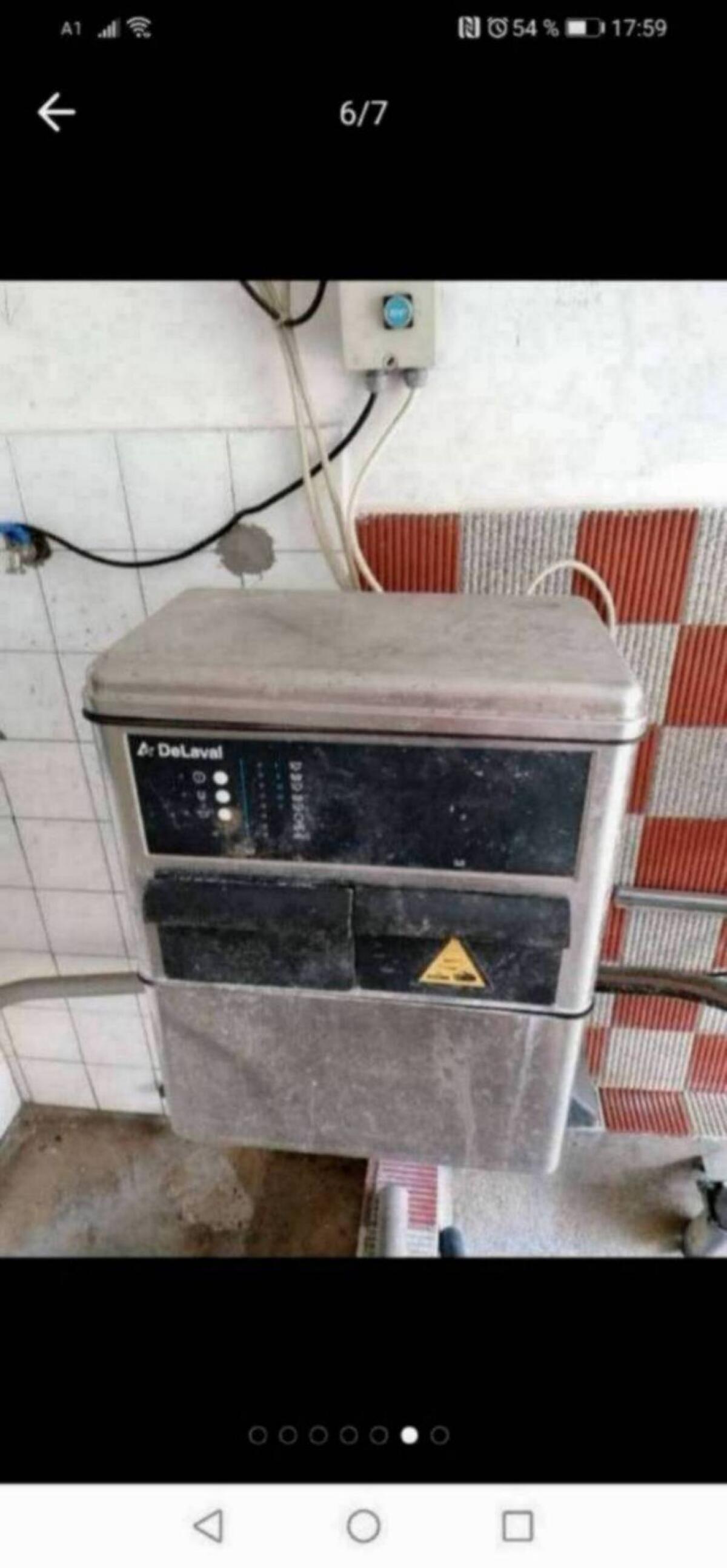 Rohrmelkanlage De Laval 2