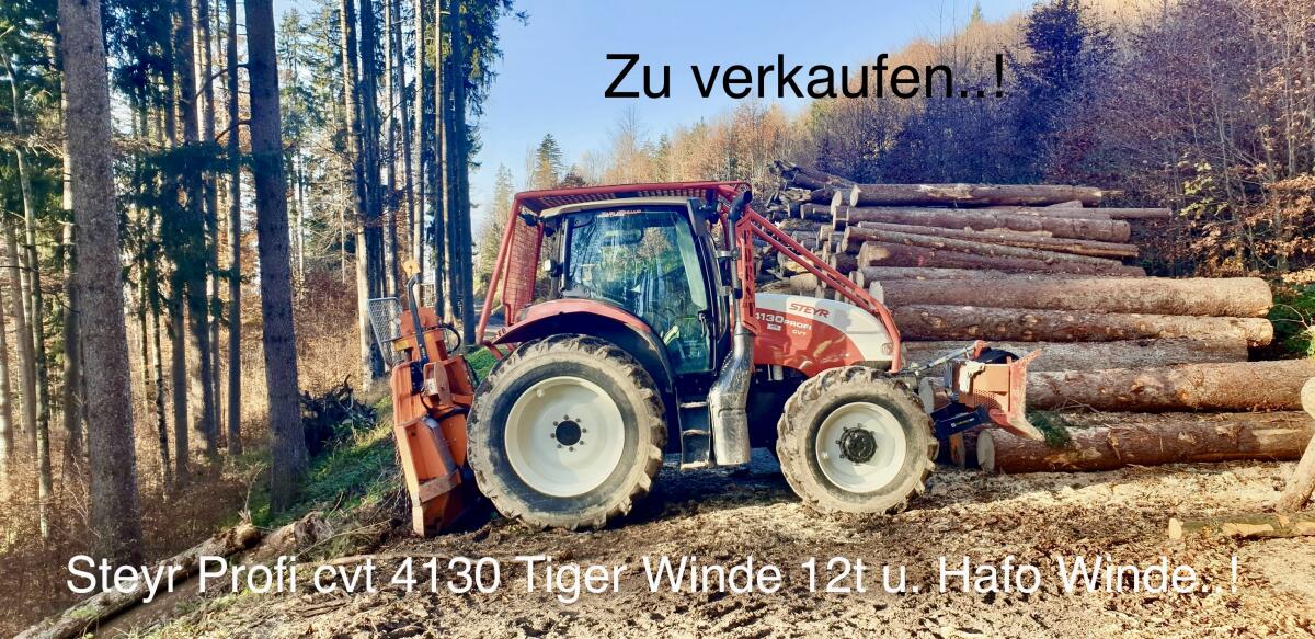 Steyr 4130 Profi CVT Forst 1