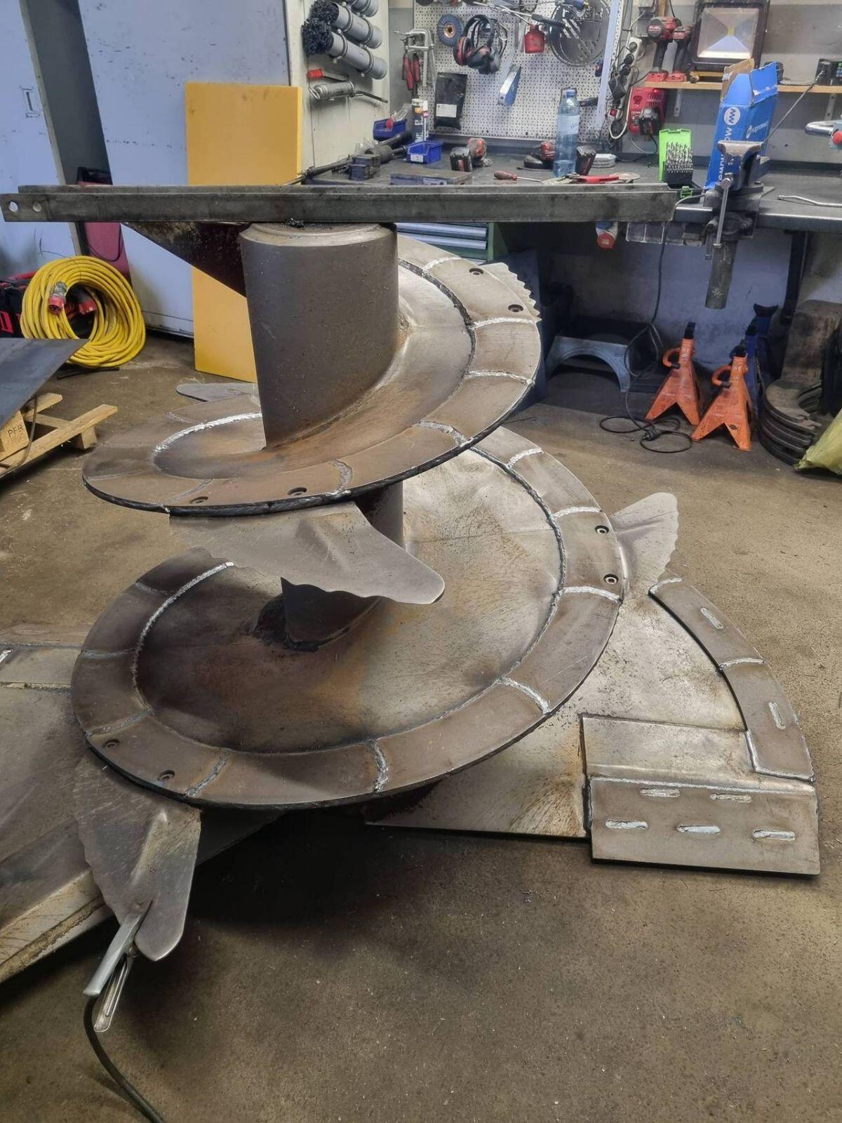 Verschleißplatten, Futtermischwagen, Mischwagen 2