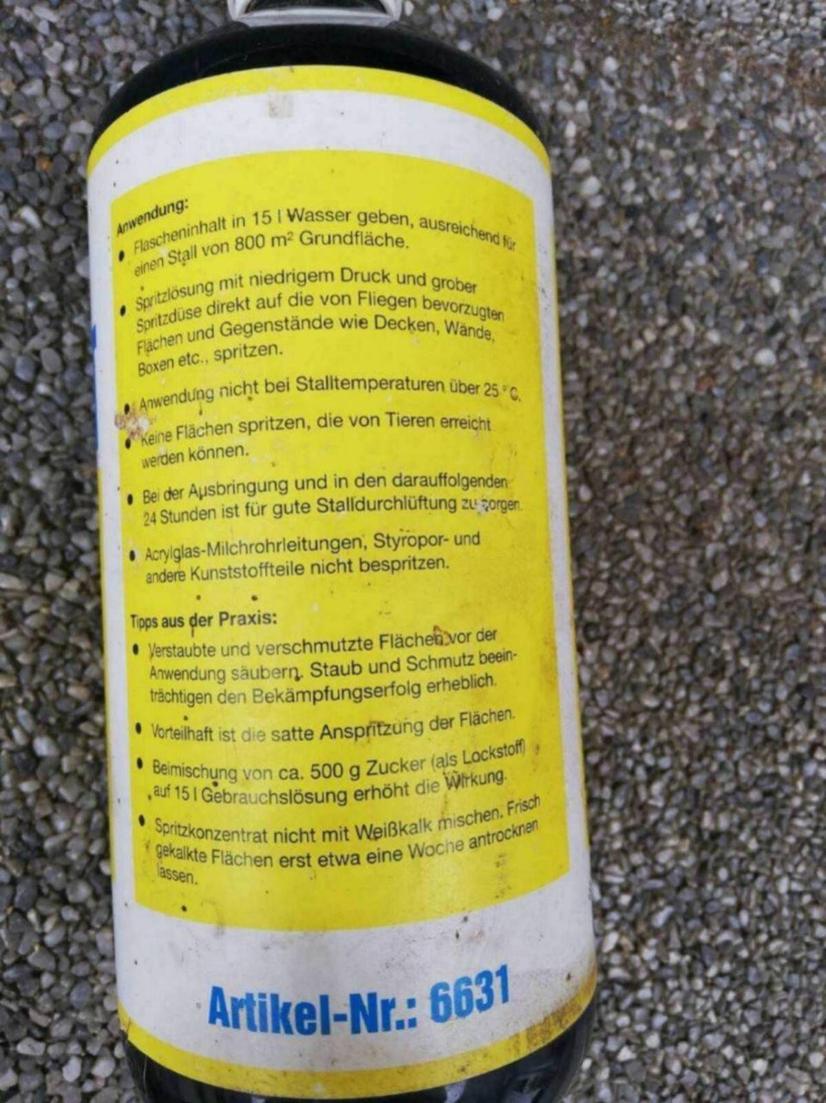 Stallspritzmittel Schaumann Kontakt 2