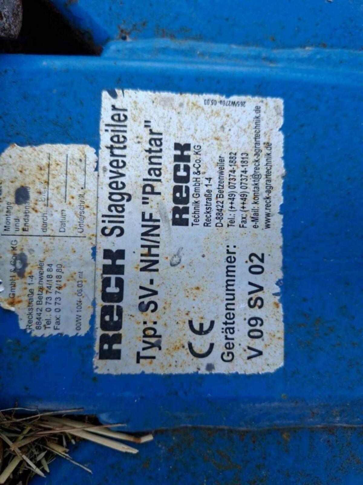 Siloverteiler Reck Plantar 3