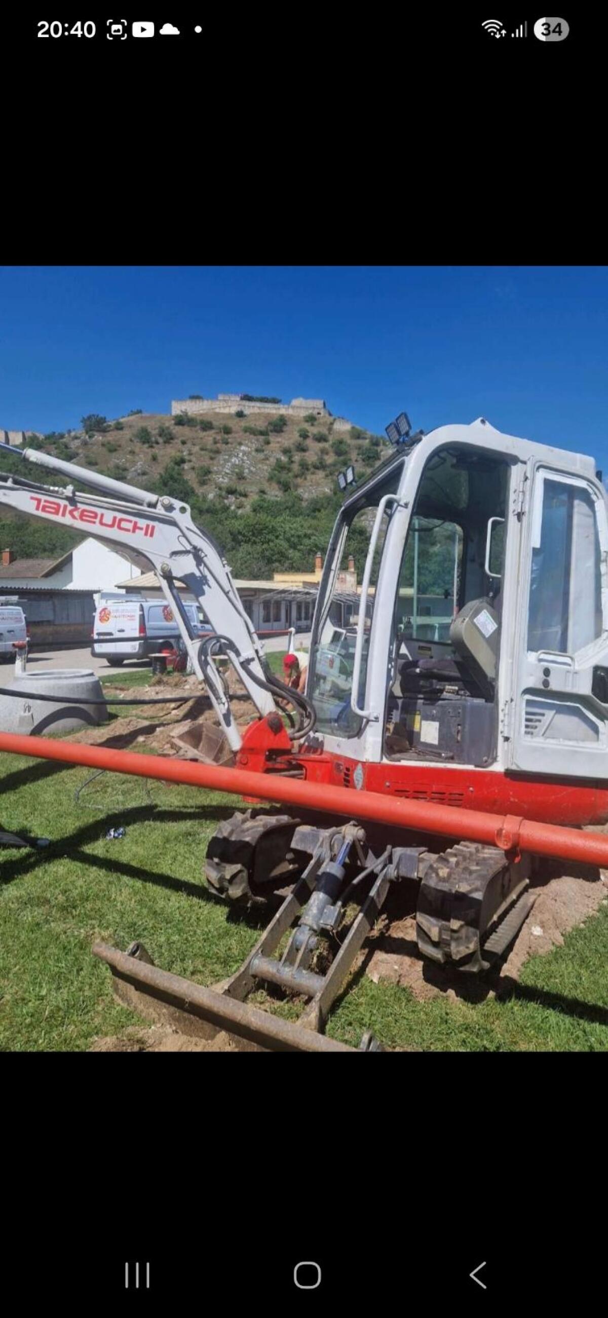 Minibagger Takeuchi TB016 3