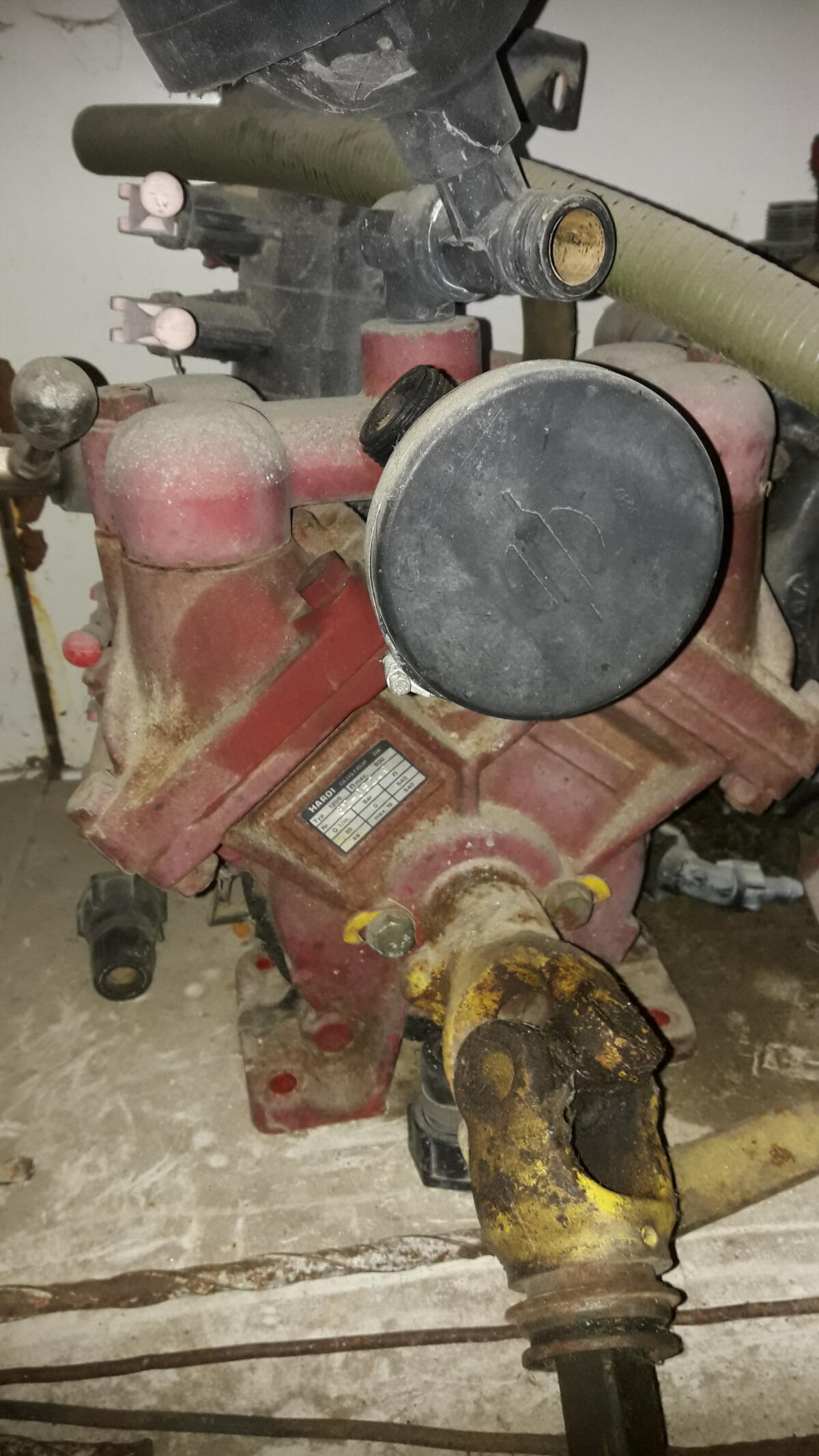 Hardi Pumpe, Teilbreitenschaltung, Vorfilter 3