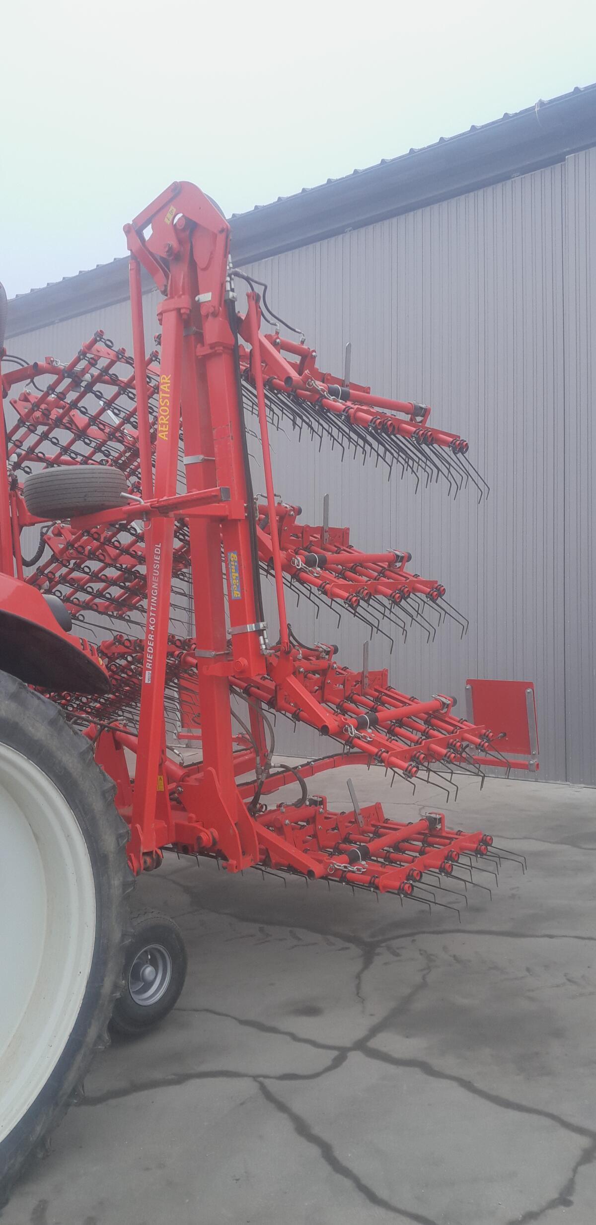 Einböck Aerostar 1200 12 m Striegel, Hackstriegel 2
