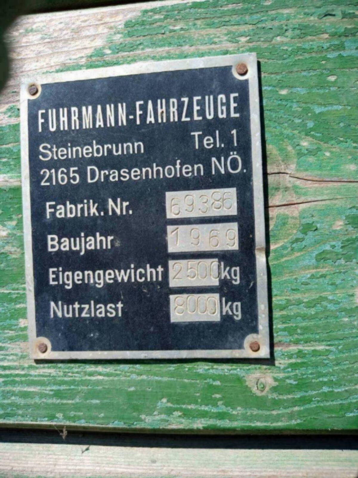 Fuhrmann Kipper 8 t NL 2