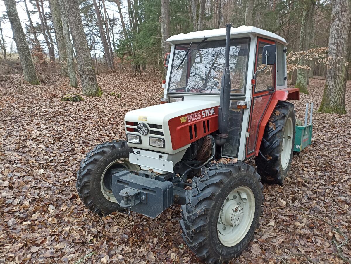 Steyr 8055, 3.133 echte Bstd. 2