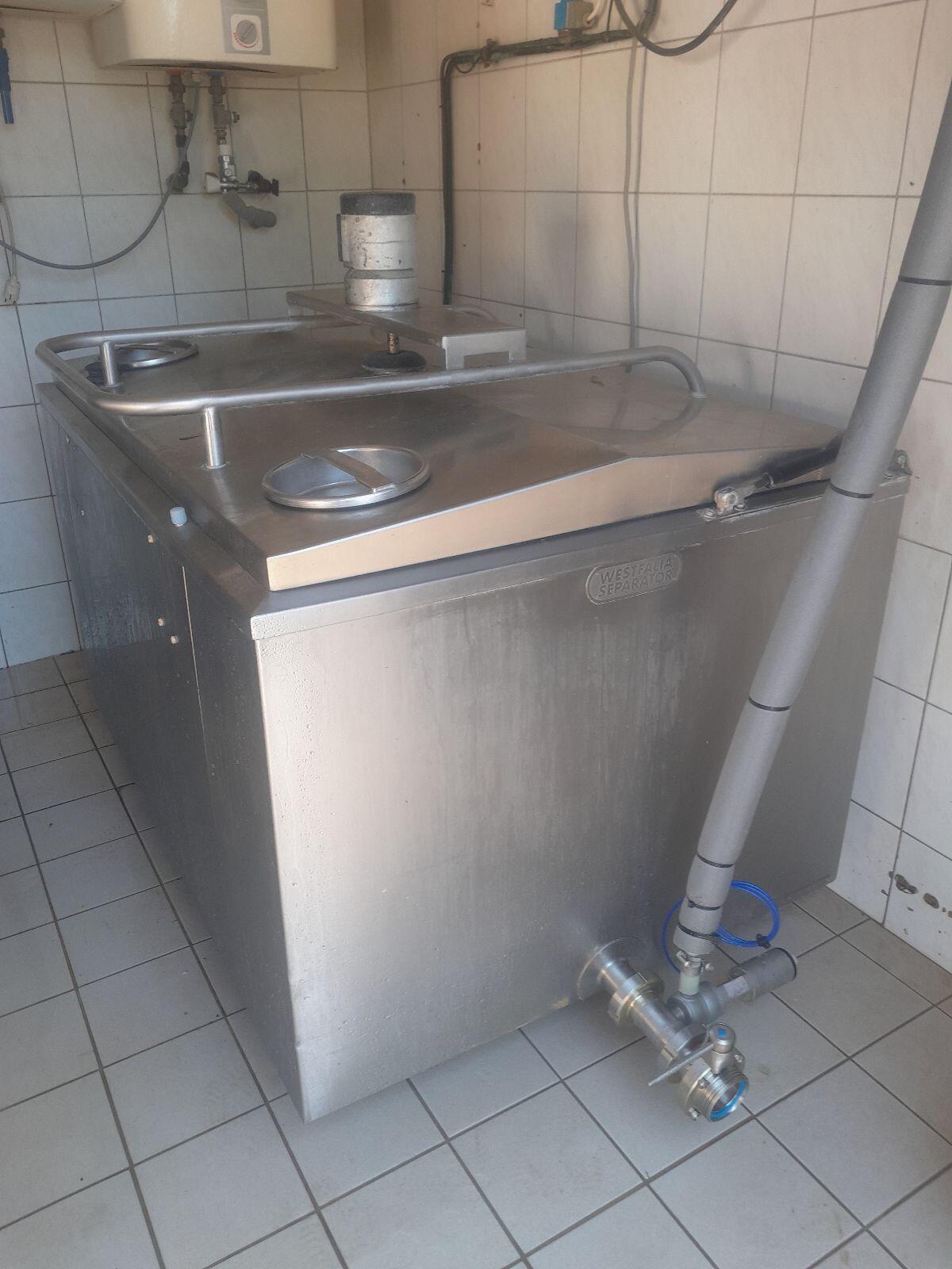 Milchtank 630 l mit Kühlung 2