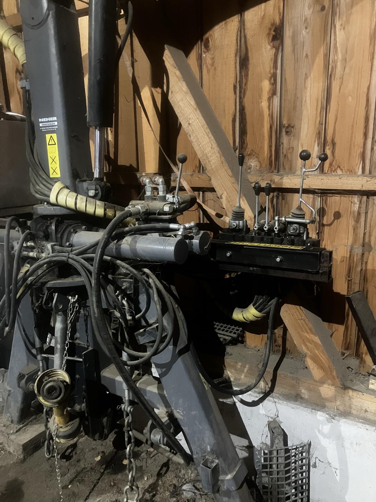 3-Punkt Forstkran Källefall K200 3