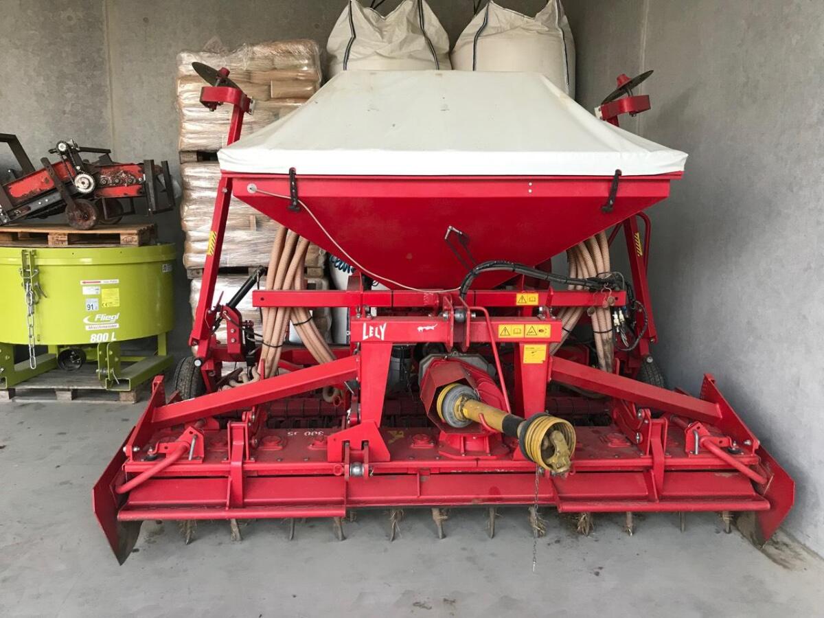 Lely/Tulip Polymat + Lely Terra 300-35 Sämaschine 2