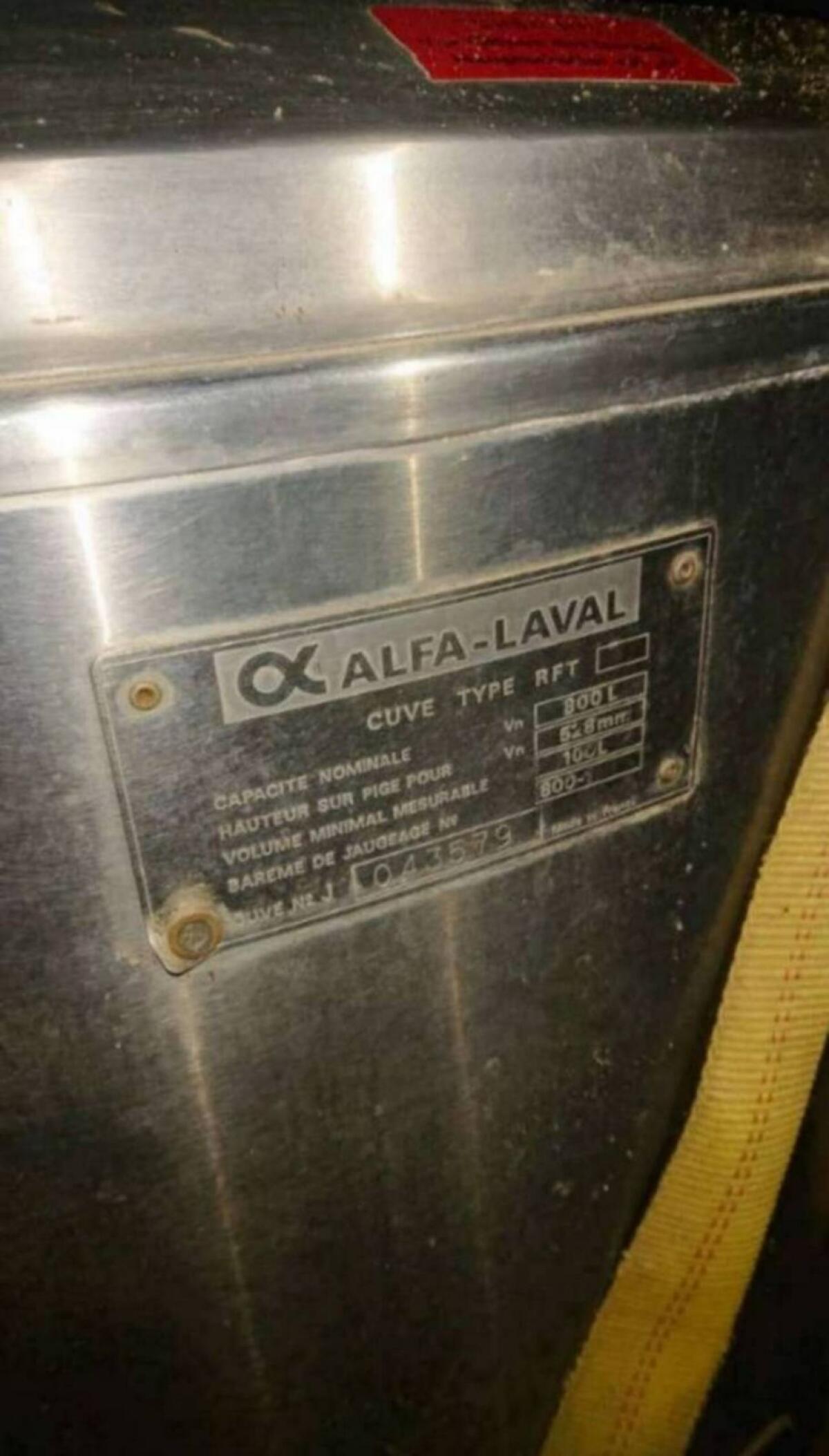 Milchkühlwanne 800 l Delaval 3