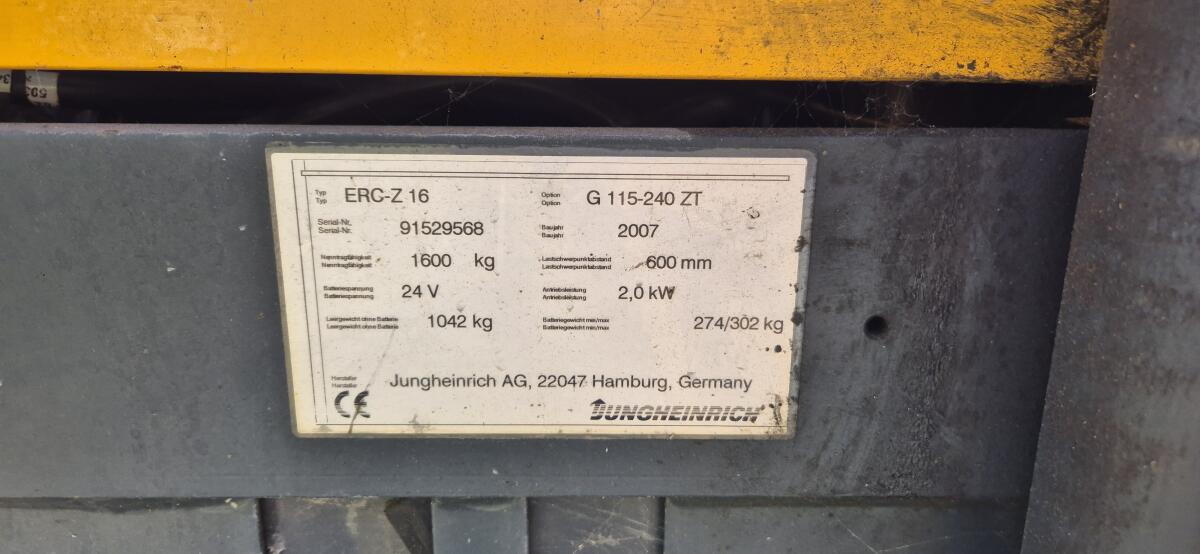 Jungheinrich ERC-Z 16 Elektroameise 2