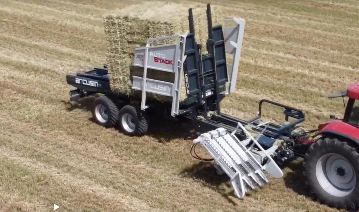 Ballensammelwagen Arcusin XP54 neuwertig 3