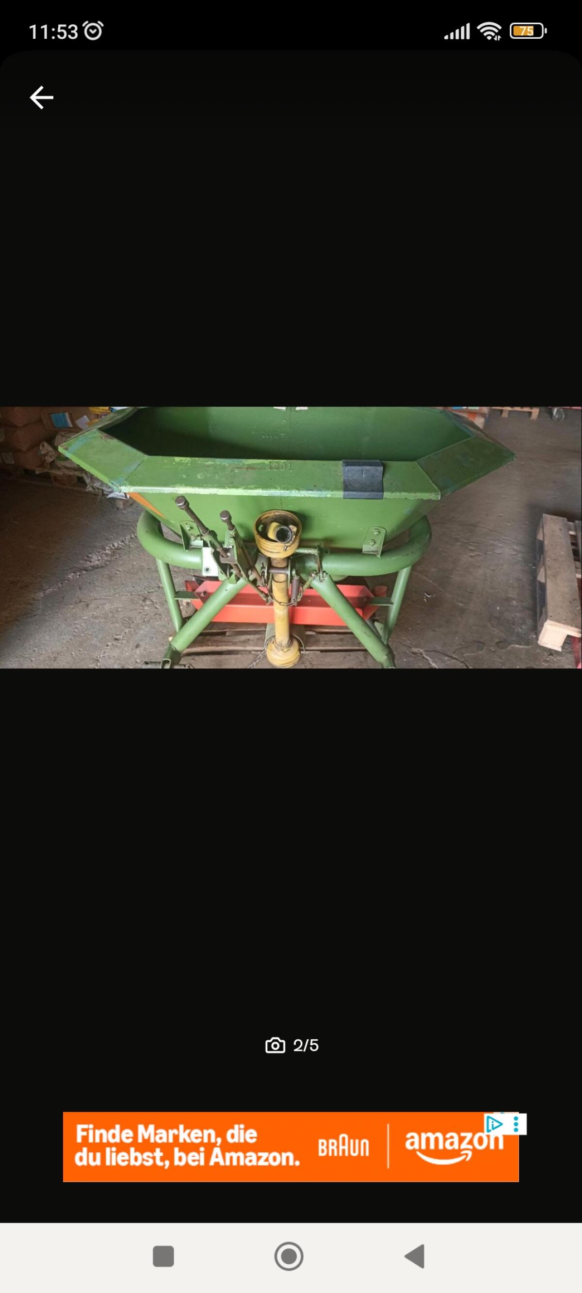 Amazone Düngerstreuer ZA-F 403 2