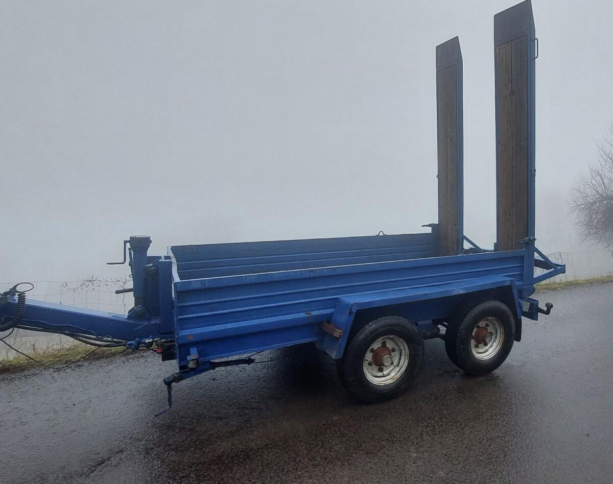 Tandemanhänger Tieflader 2