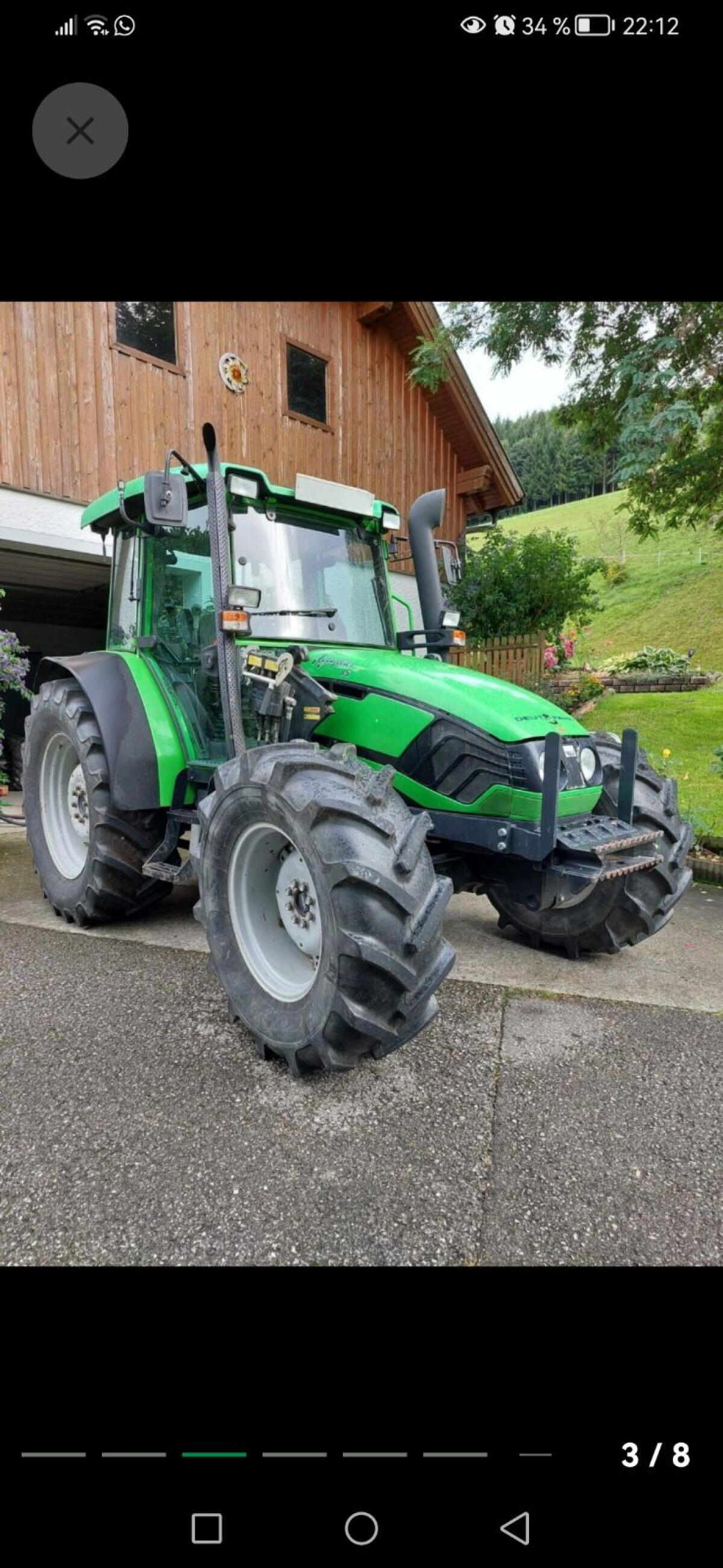Deutz Agroplus 85 inkl. Frontlader Stoll 850P 3